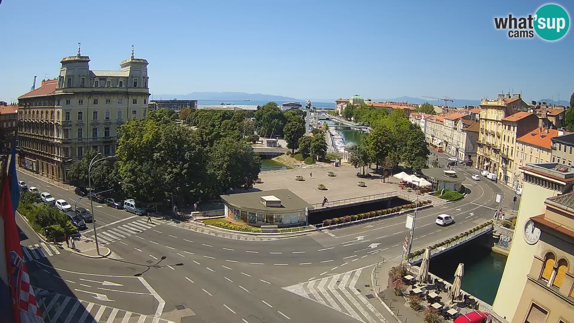 Rijeka –  Rječina, Fiumara and Tito square