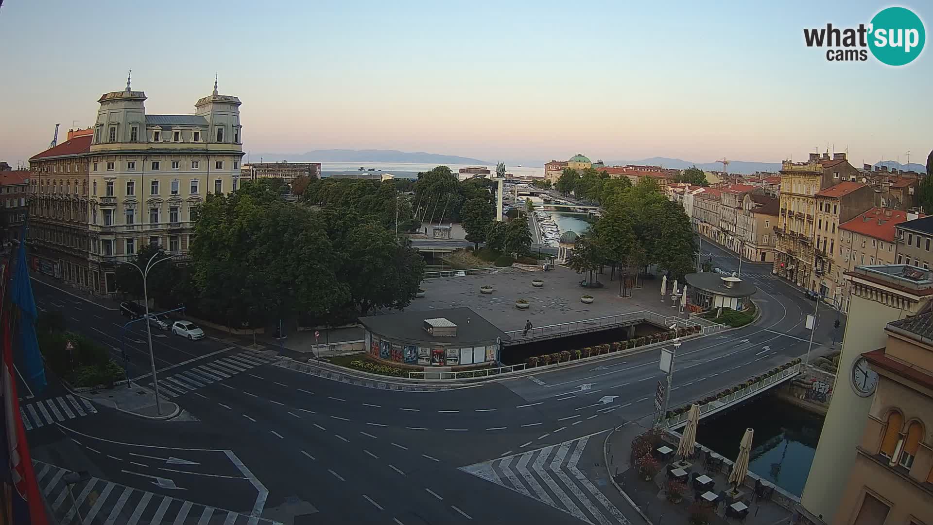 Rijeka –  Rječina, Fiumara and Tito square