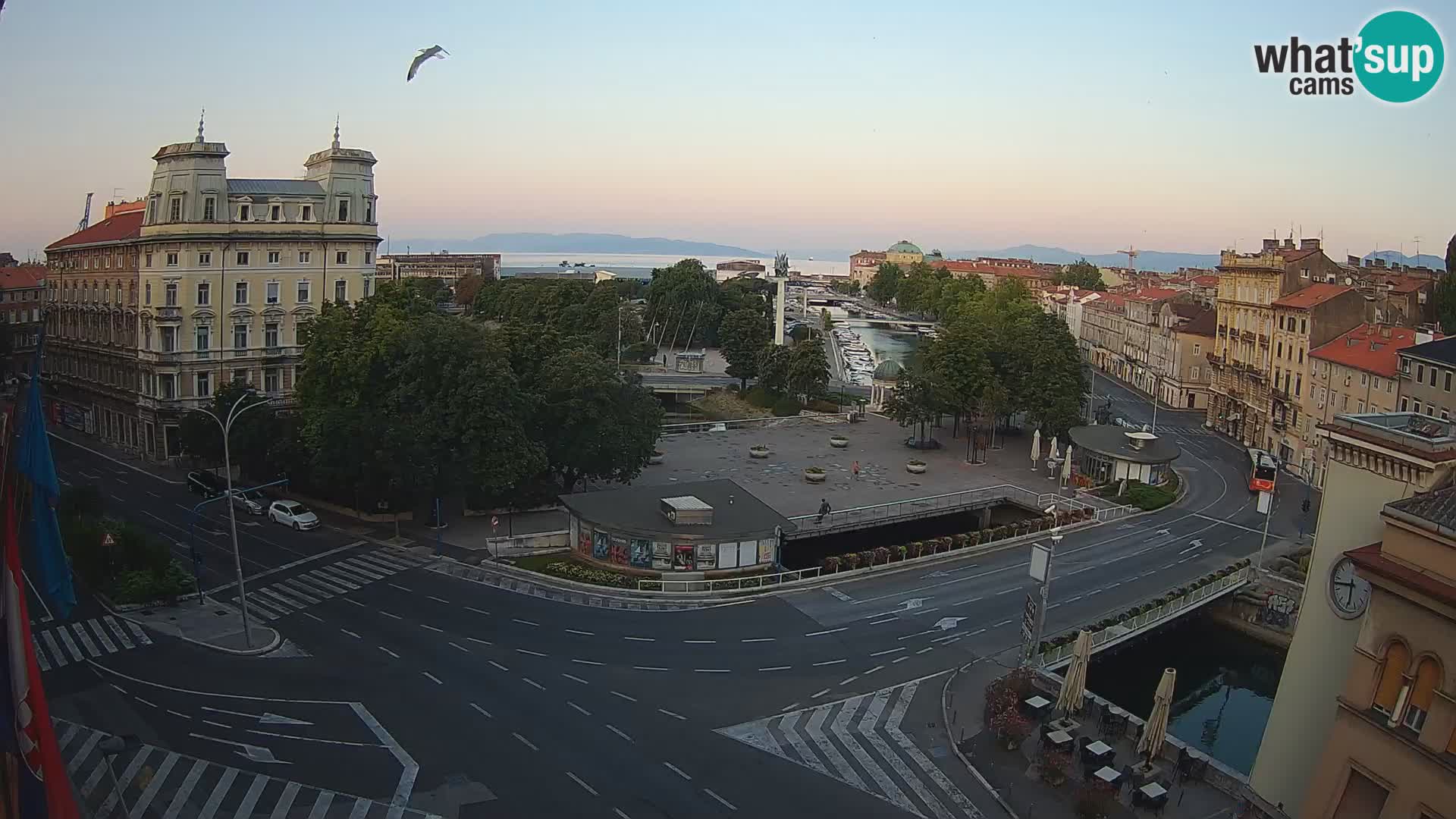 Rijeka –  Rječina, Fiumara and Tito square