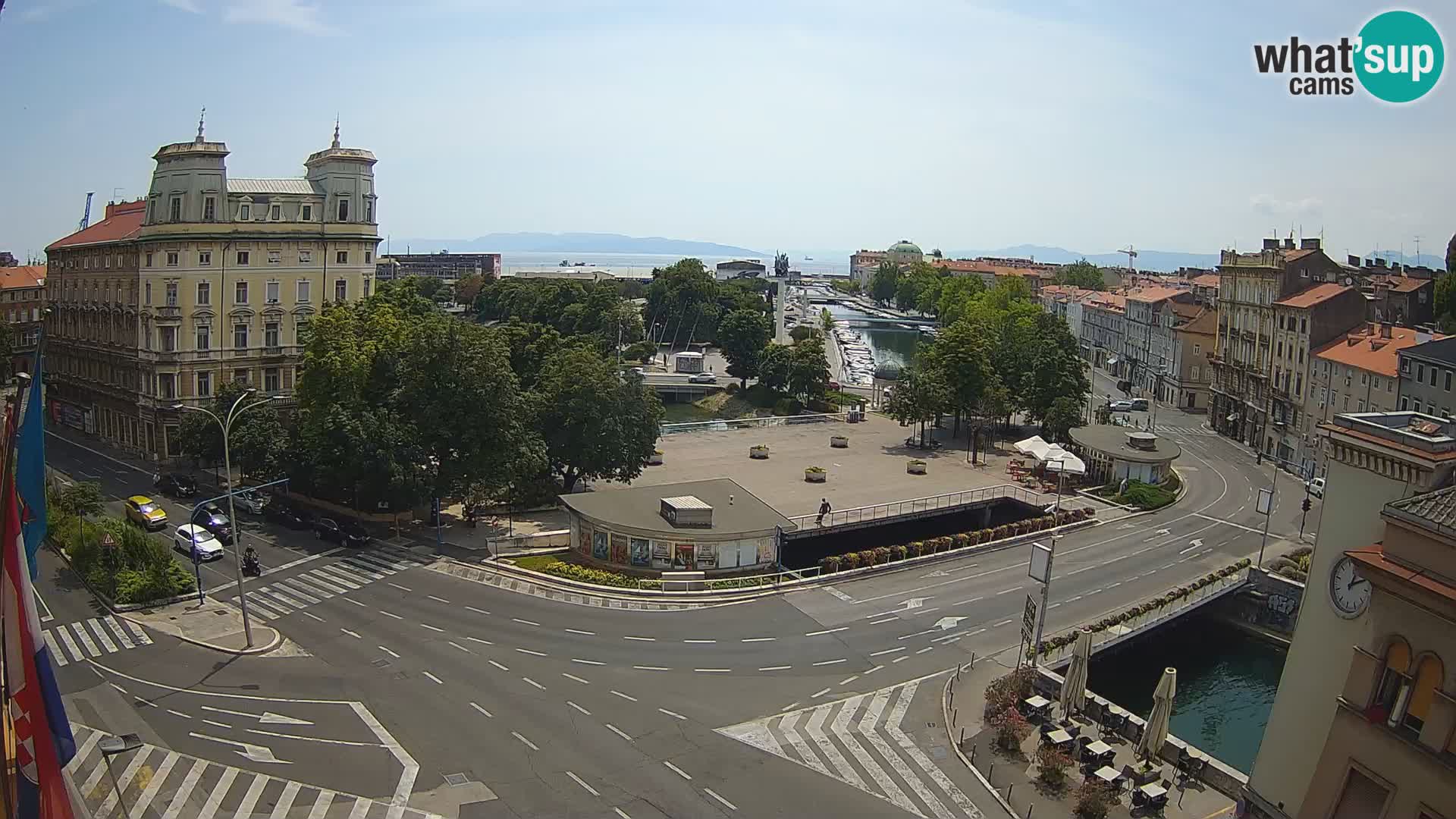 Fiume – Piazza Tito e Fiumara