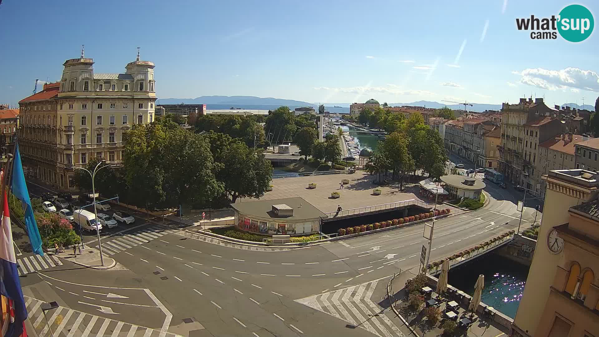 Rijeka –  Rječina, Fiumara and Tito square