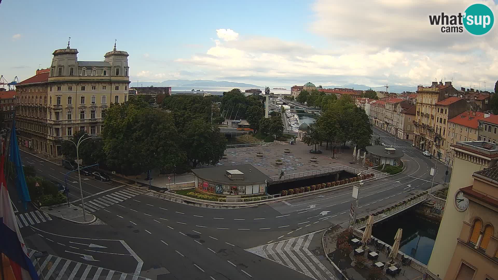Rijeka –  Rječina, Fiumara and Tito square