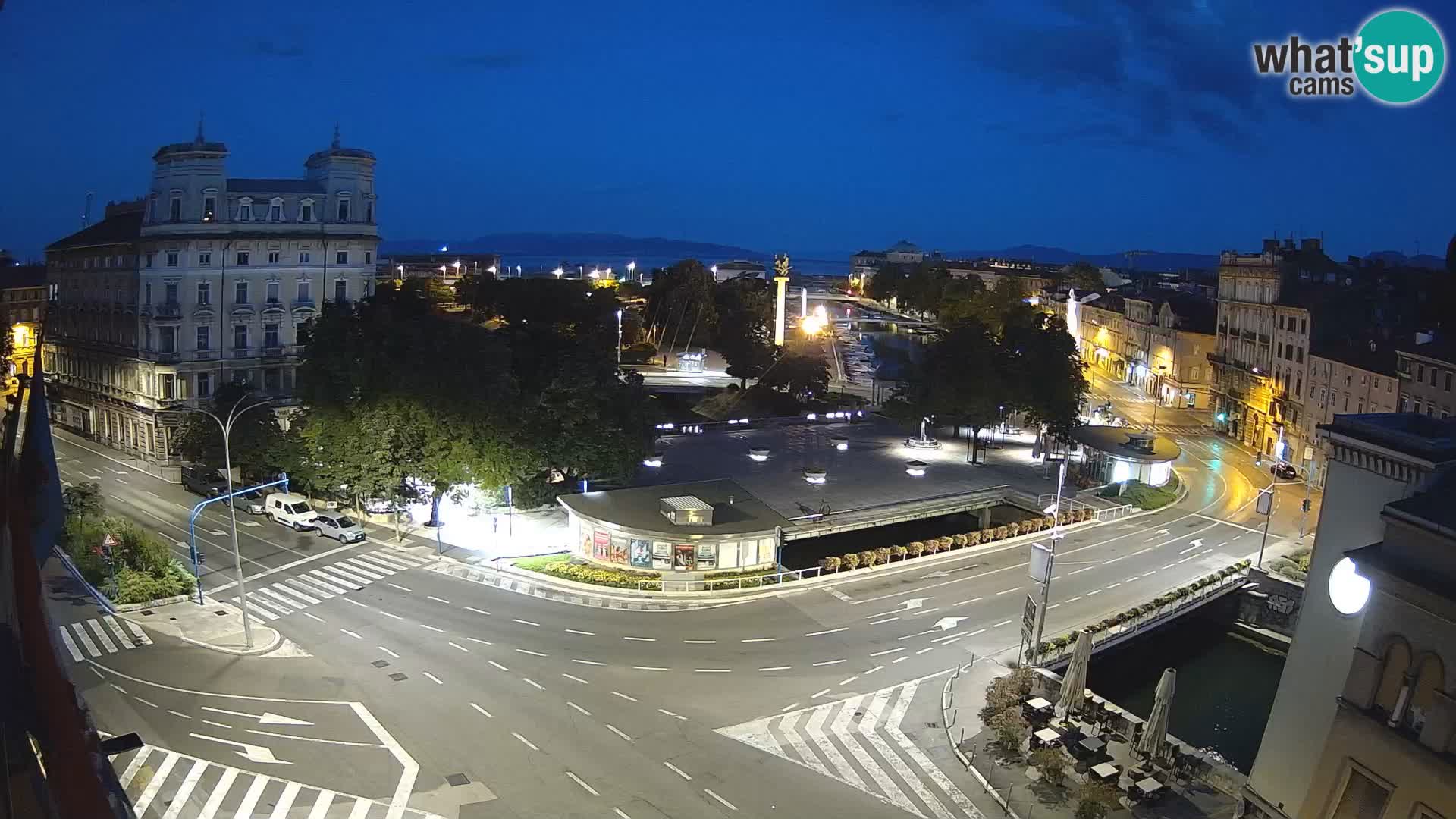 Rijeka –  Rječina, Fiumara and Tito square