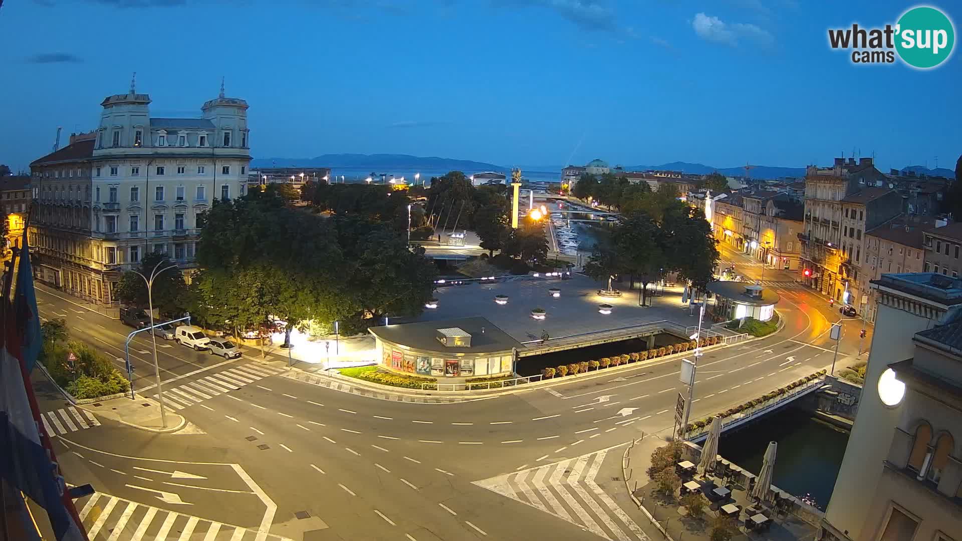 Rijeka – Titov trg in Fiumara