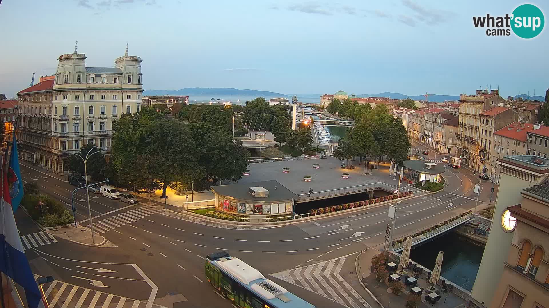 Rijeka – Titov trg in Fiumara