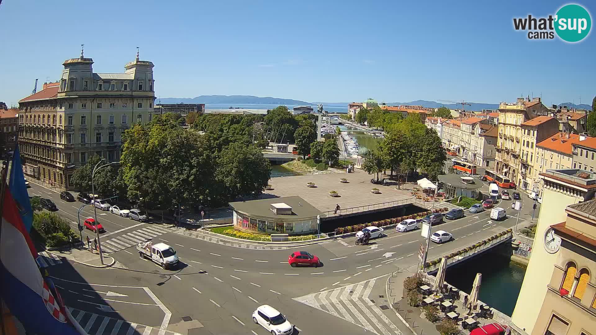 Rijeka –  Rječina, Fiumara and Tito square