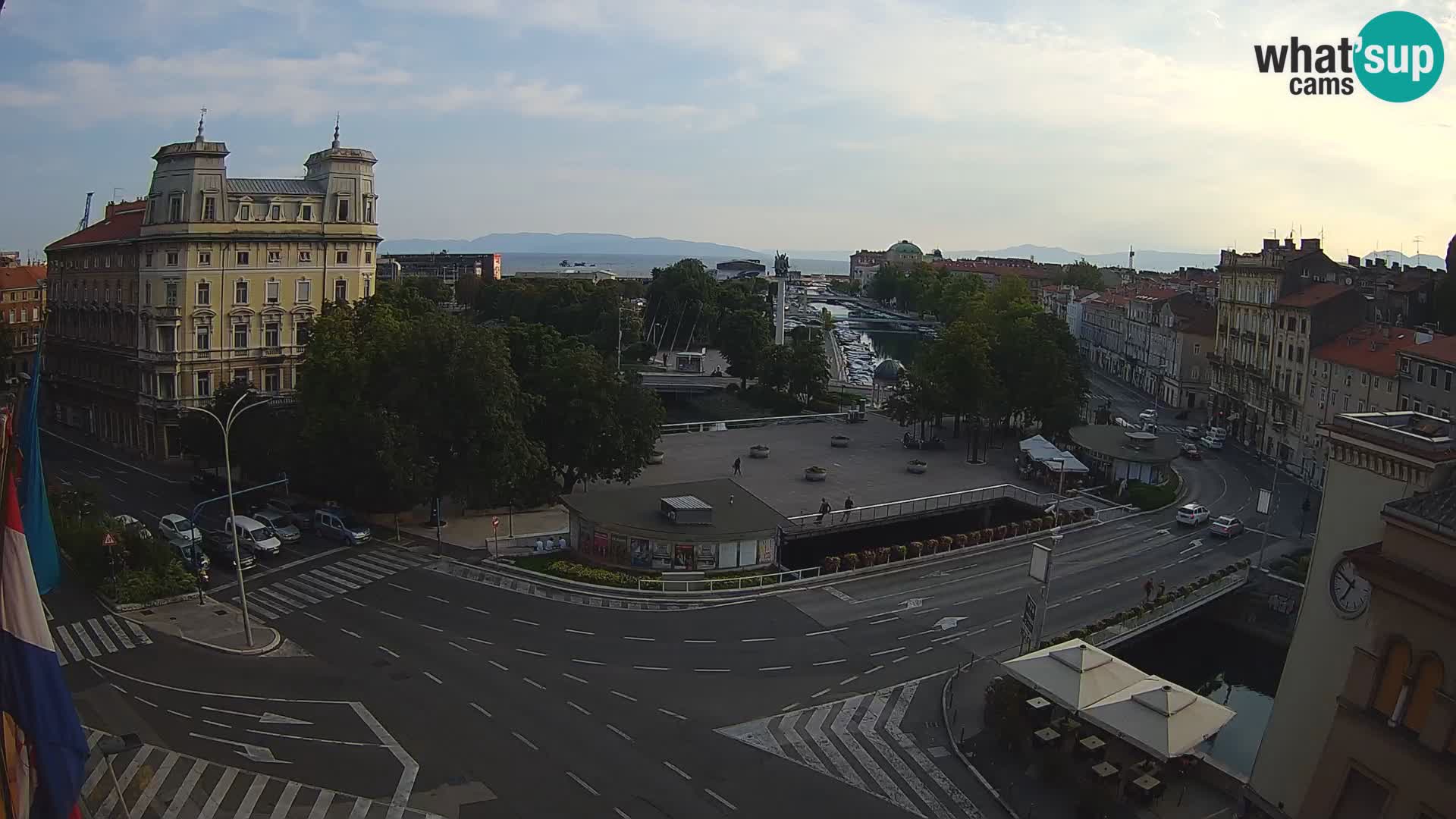 Rijeka –  Rječina, Fiumara and Tito square