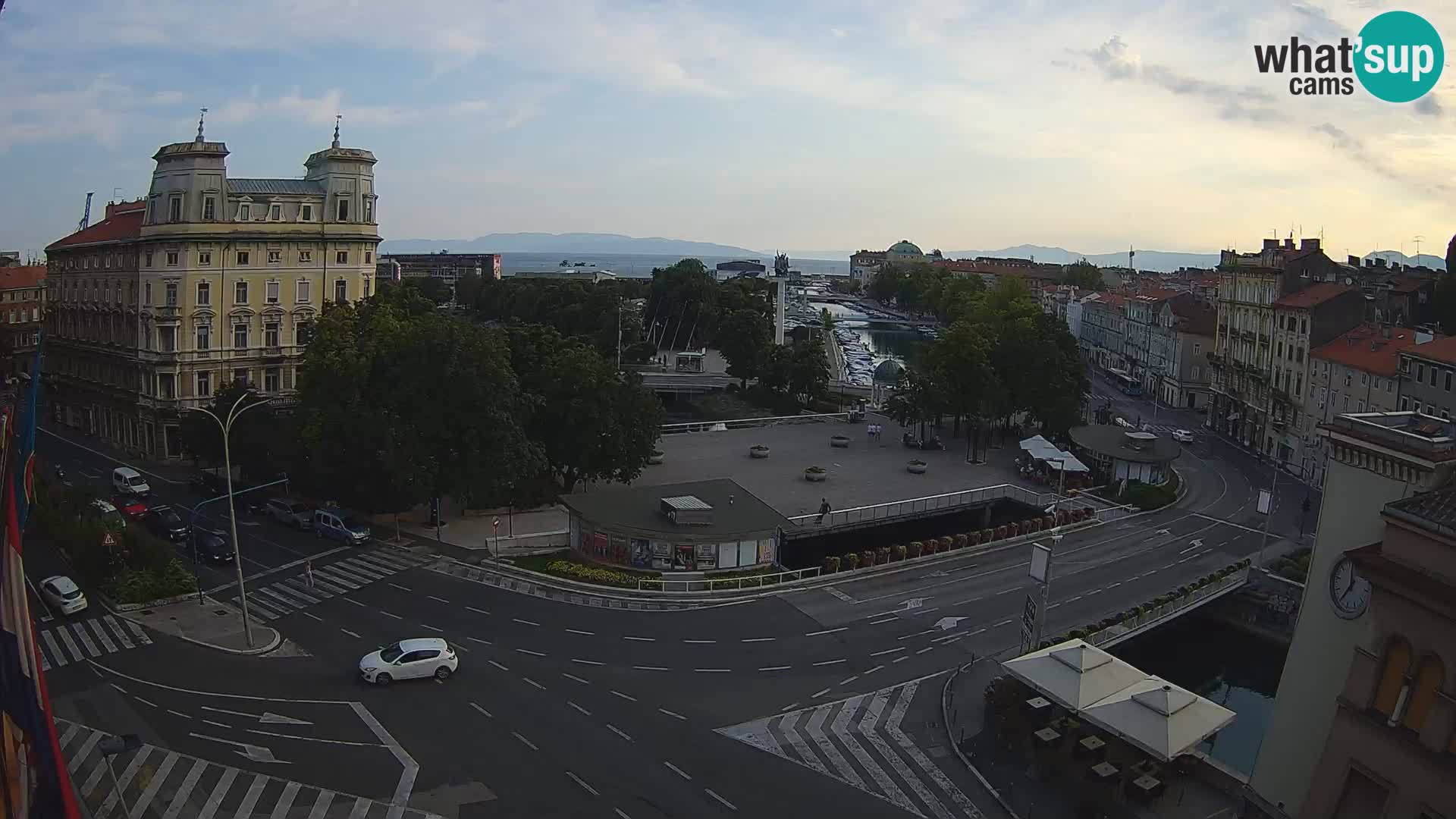 Rijeka –  Rječina, Fiumara and Tito square