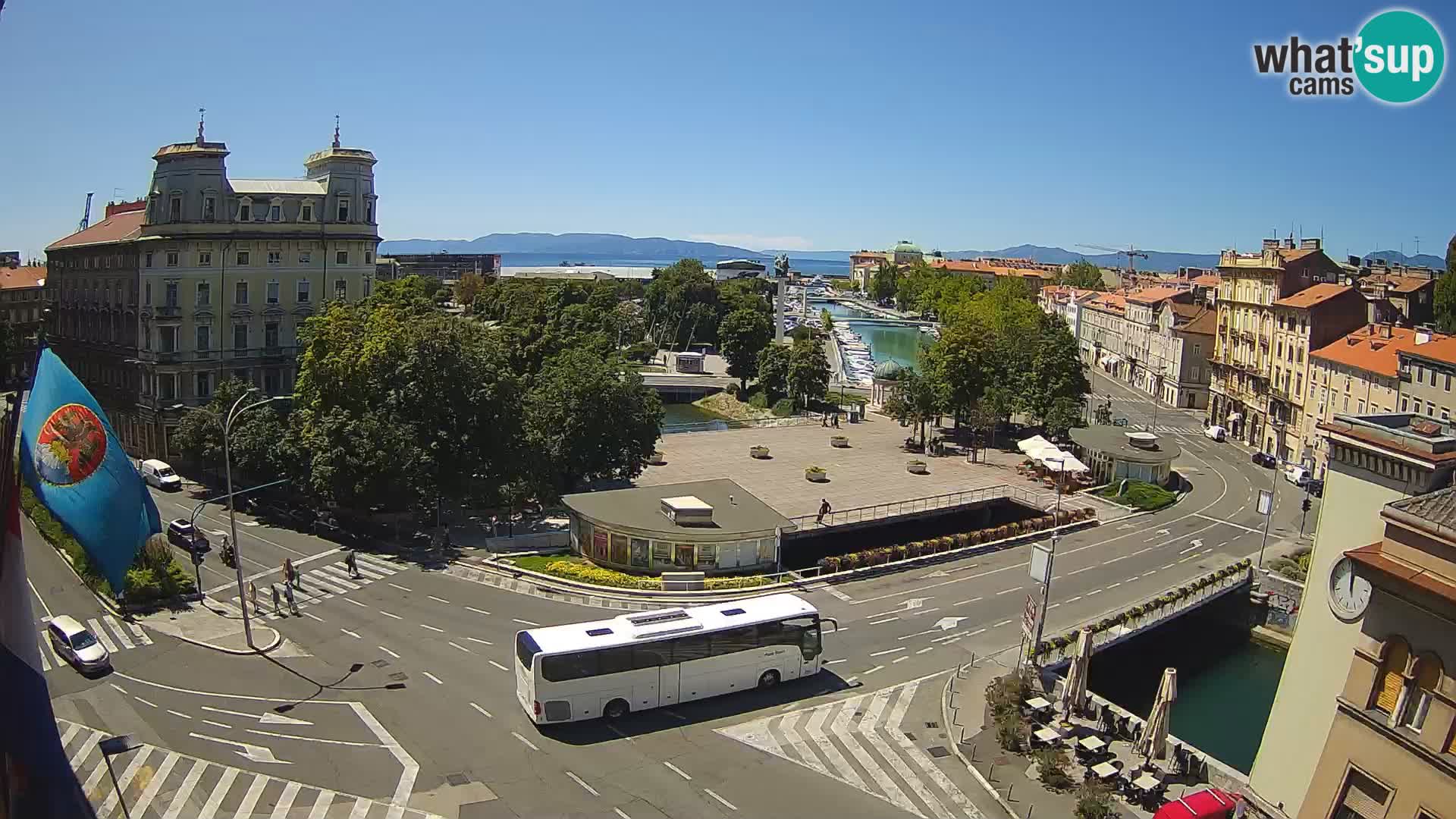 Rijeka –  Rječina, Fiumara and Tito square