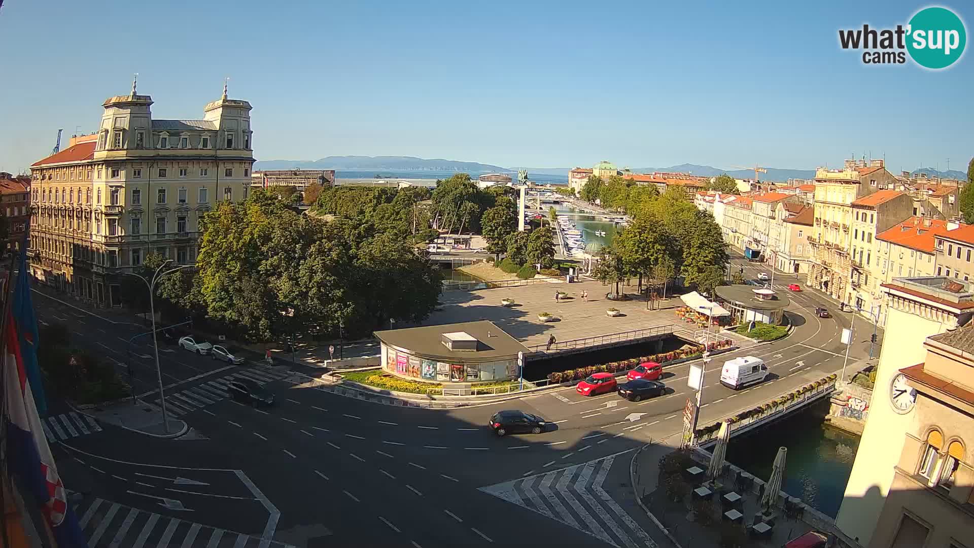 Rijeka –  Rječina, Fiumara and Tito square