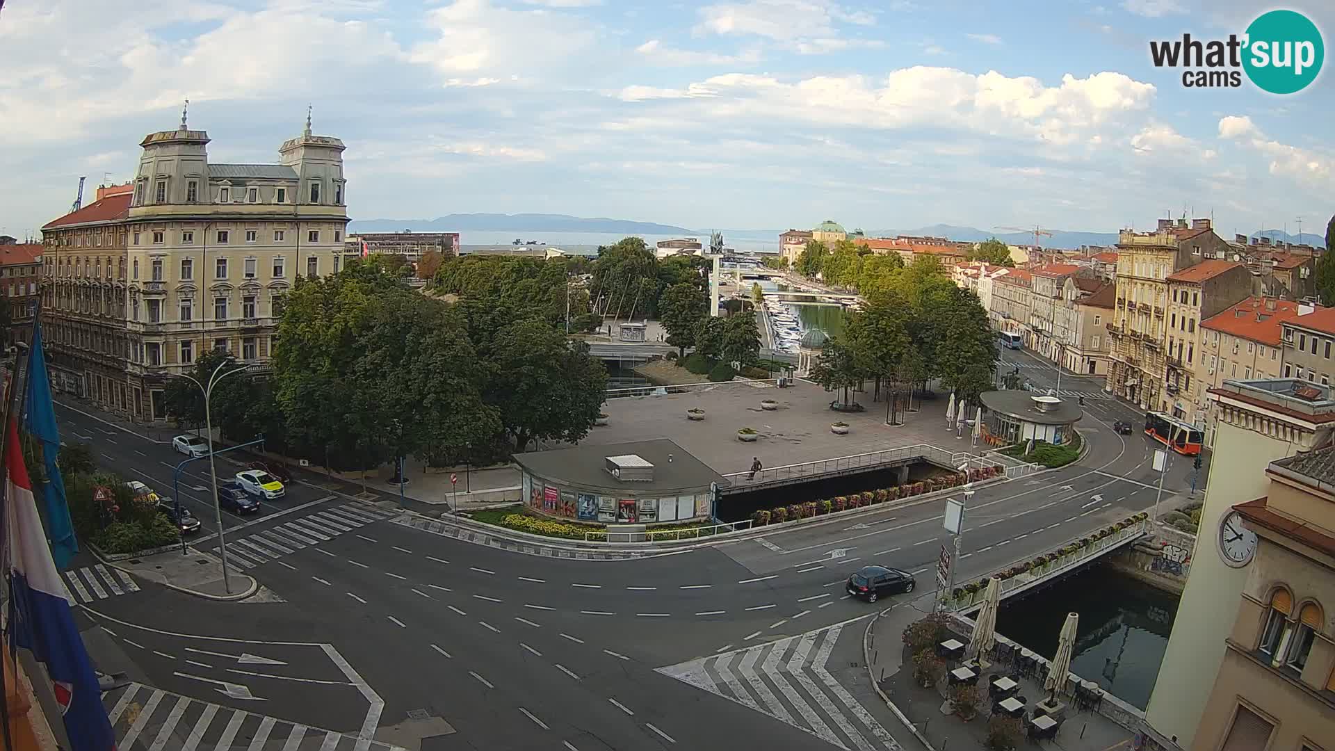 Rijeka –  Rječina, Fiumara and Tito square