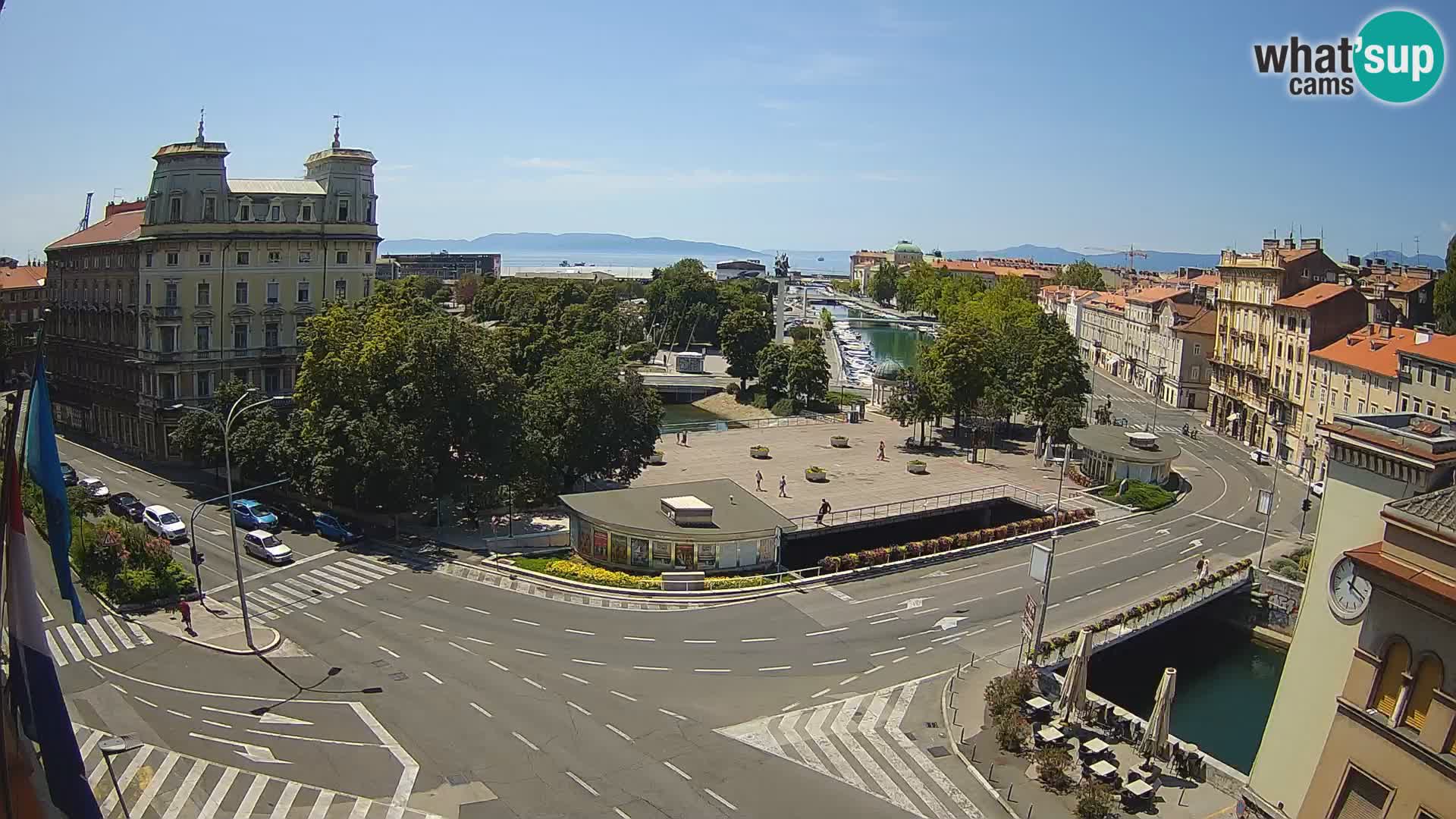 Rijeka –  Rječina, Fiumara and Tito square