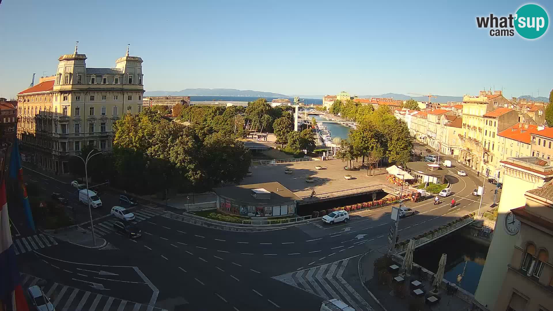 Rijeka –  Rječina, Fiumara and Tito square