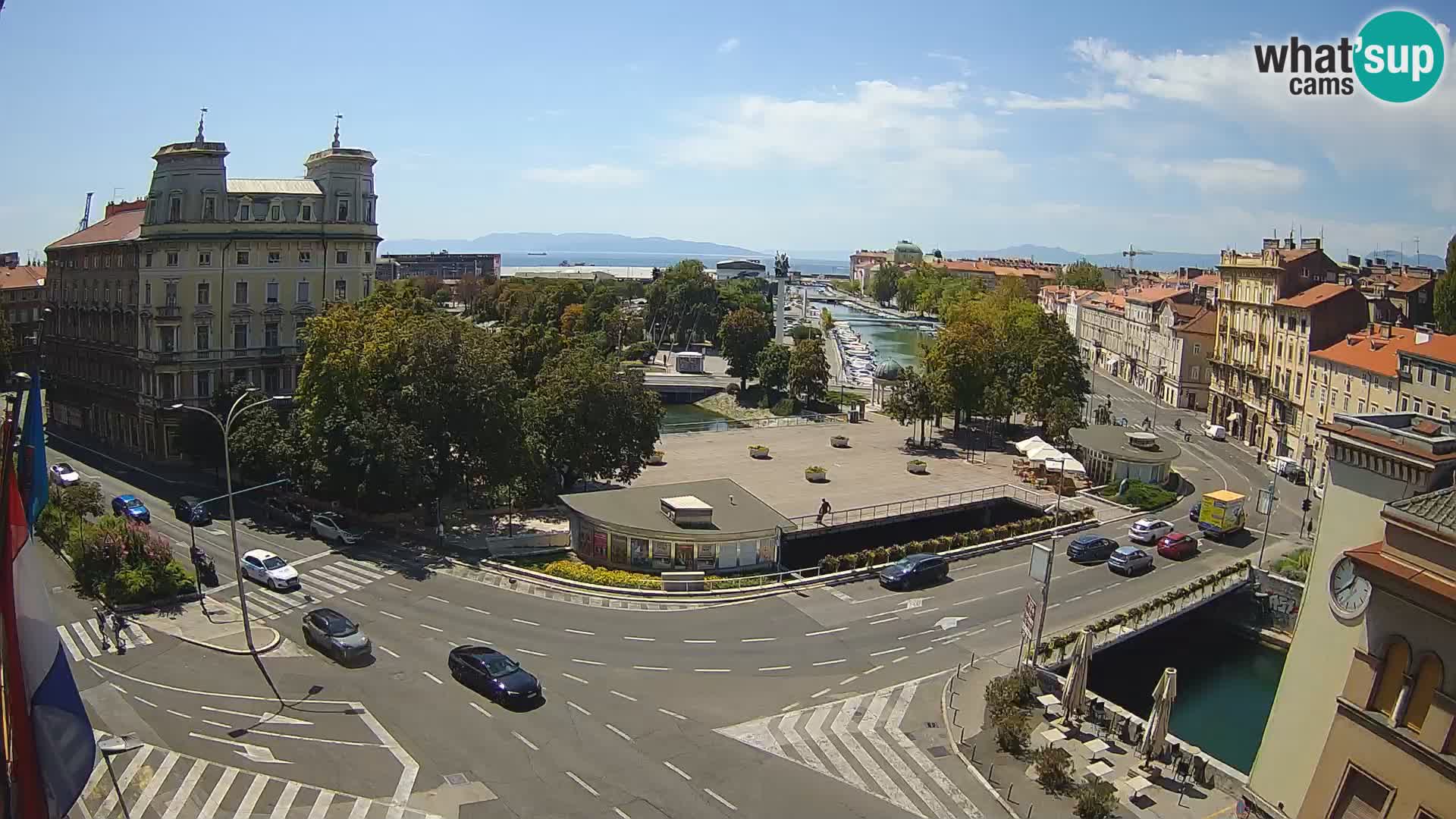 Rijeka –  Rječina, Fiumara and Tito square