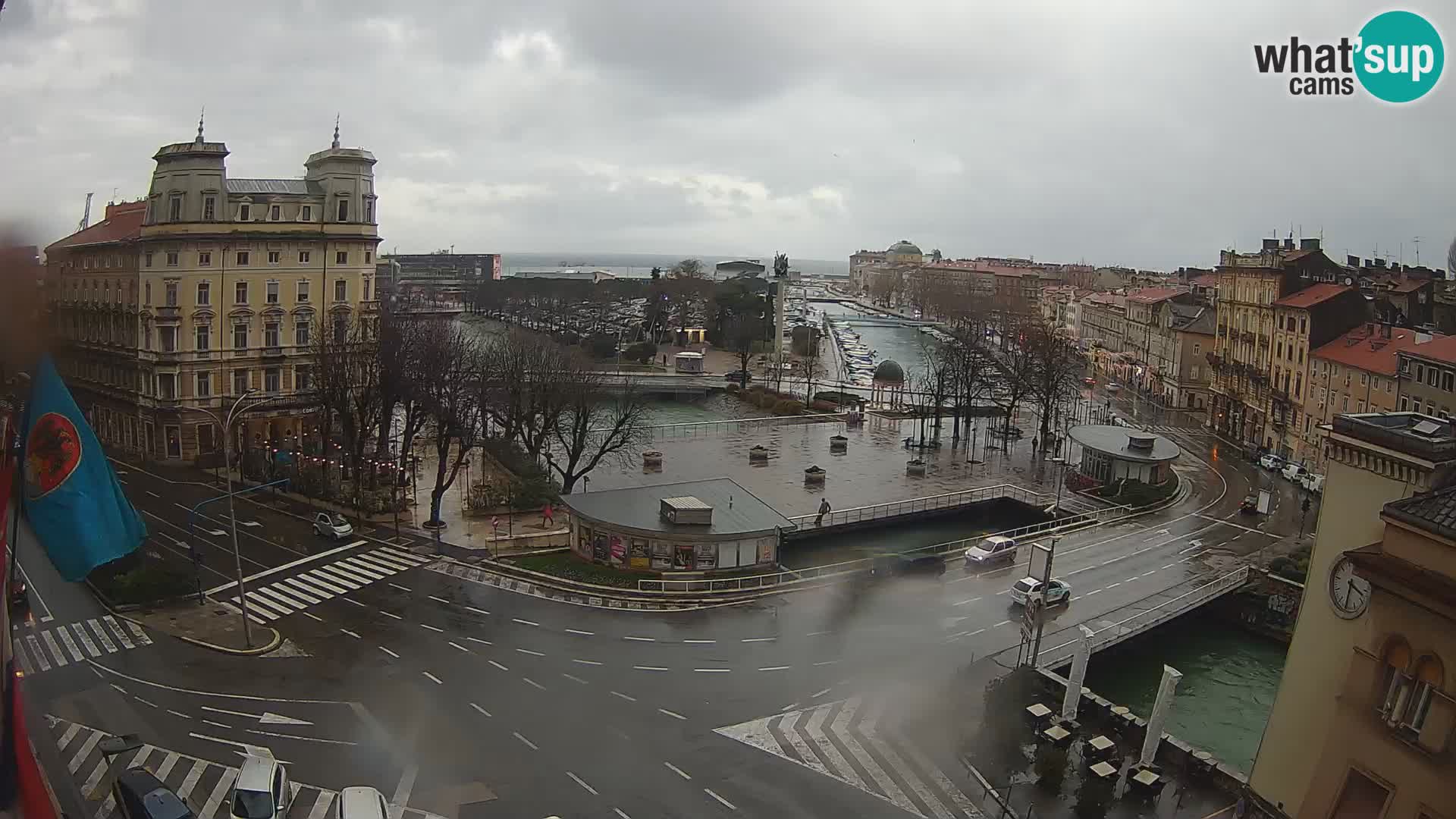 Rijeka –  Rječina, Fiumara and Tito square