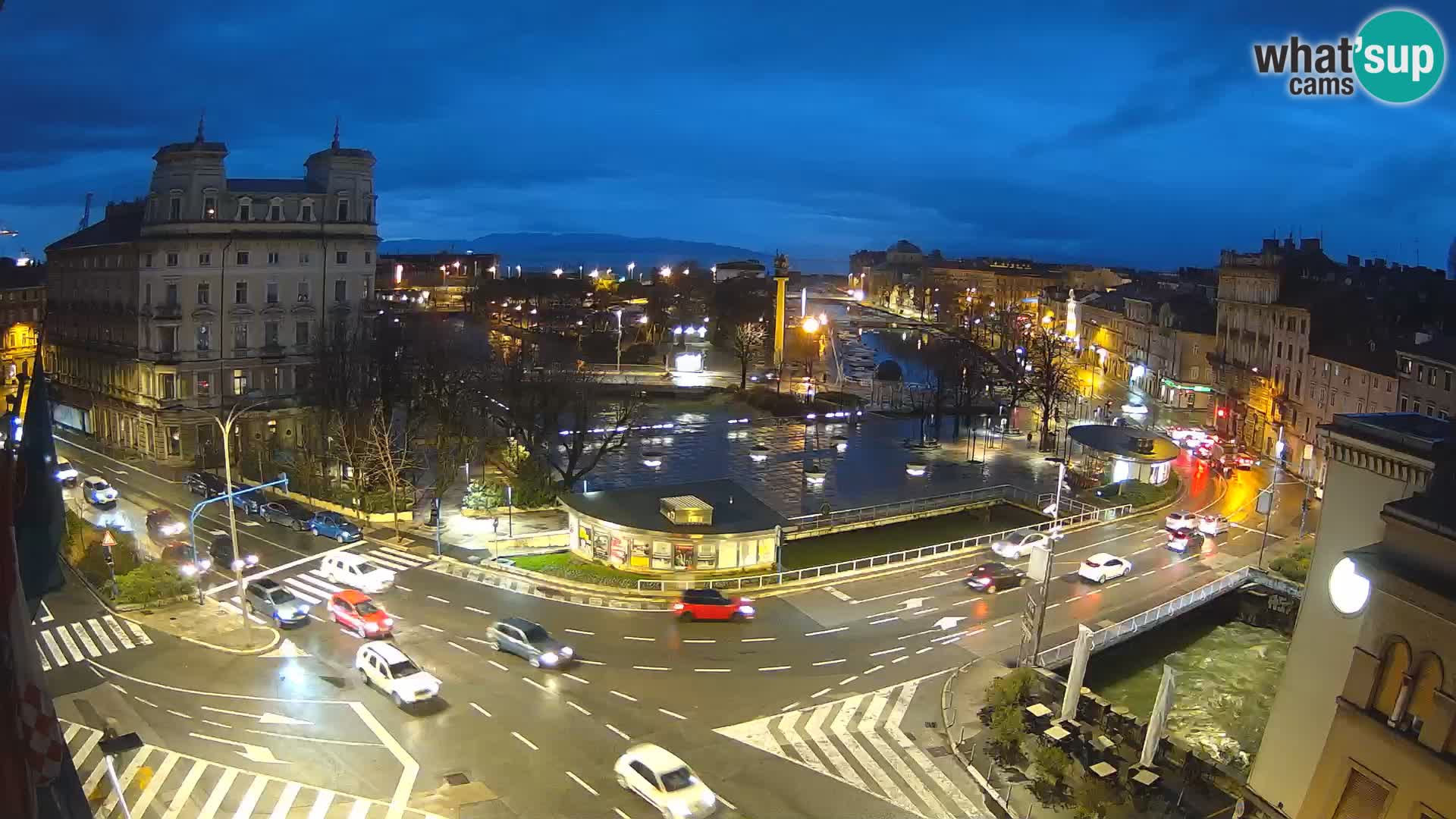 Rijeka –  Rječina, Fiumara and Tito square