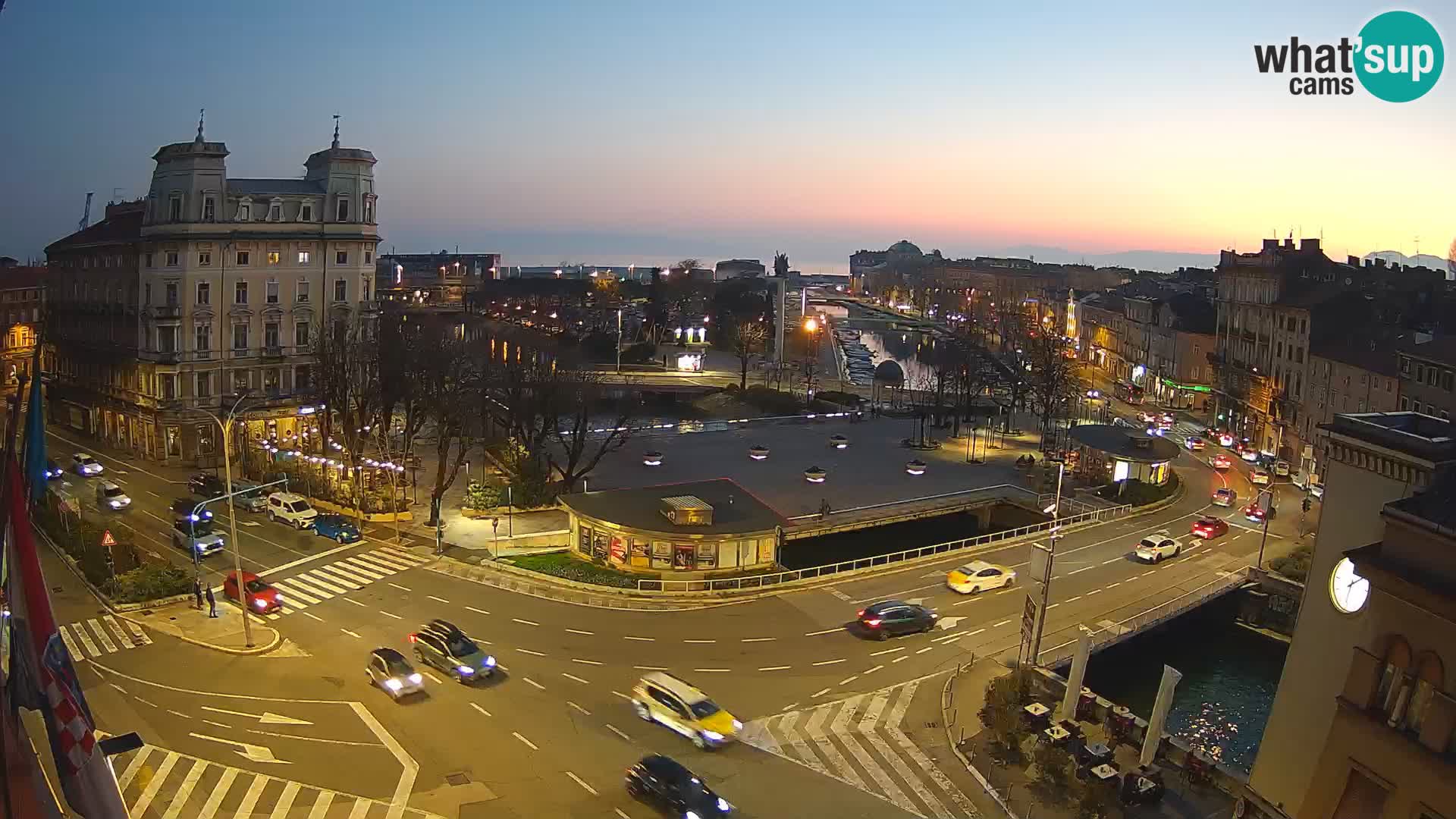 Rijeka –  Rječina, Fiumara and Tito square