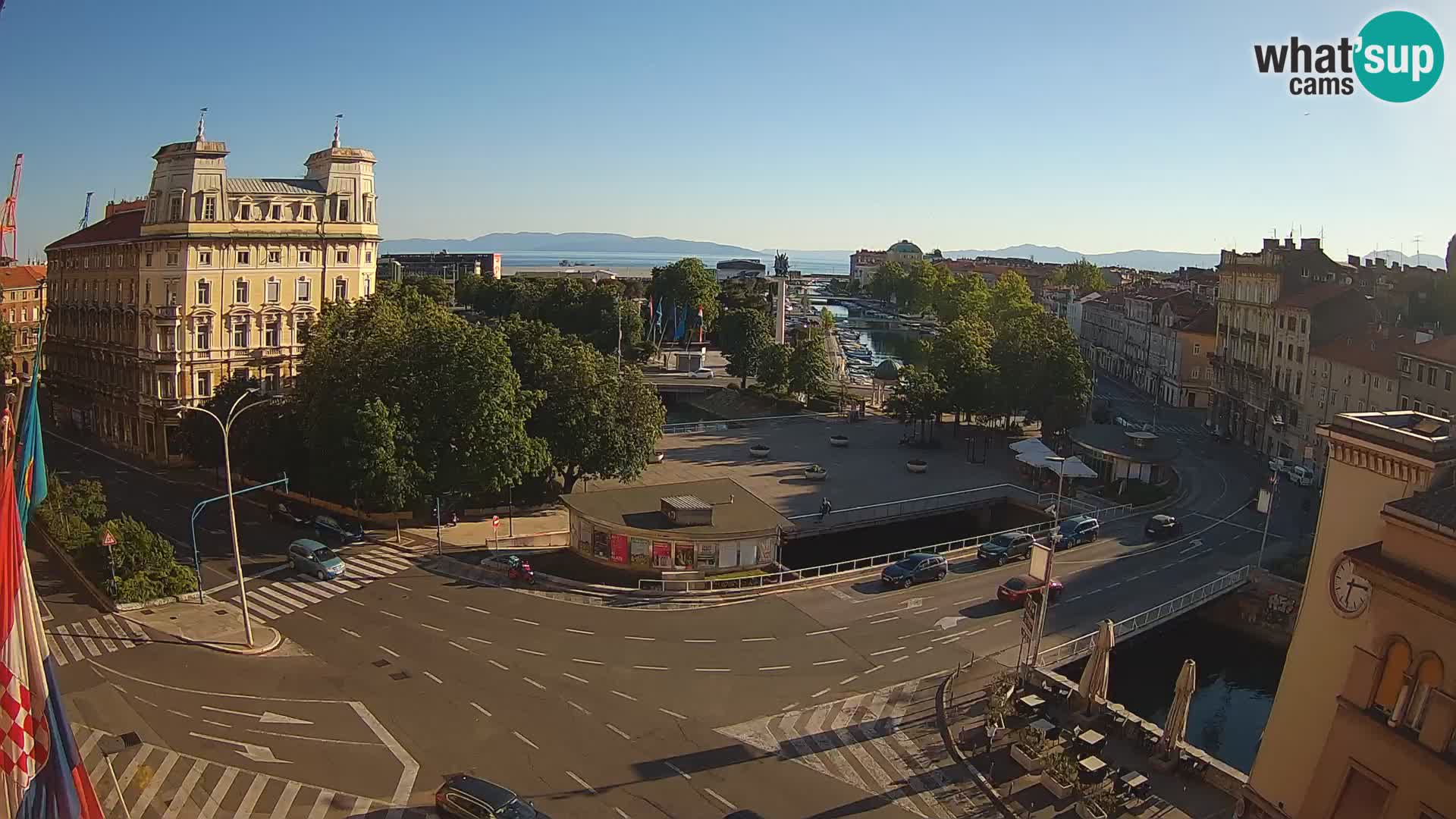 Rijeka –  Rječina, Fiumara and Tito square