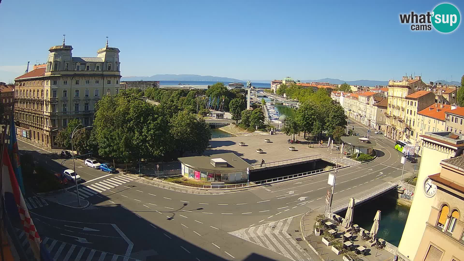 Rijeka –  Rječina, Fiumara and Tito square