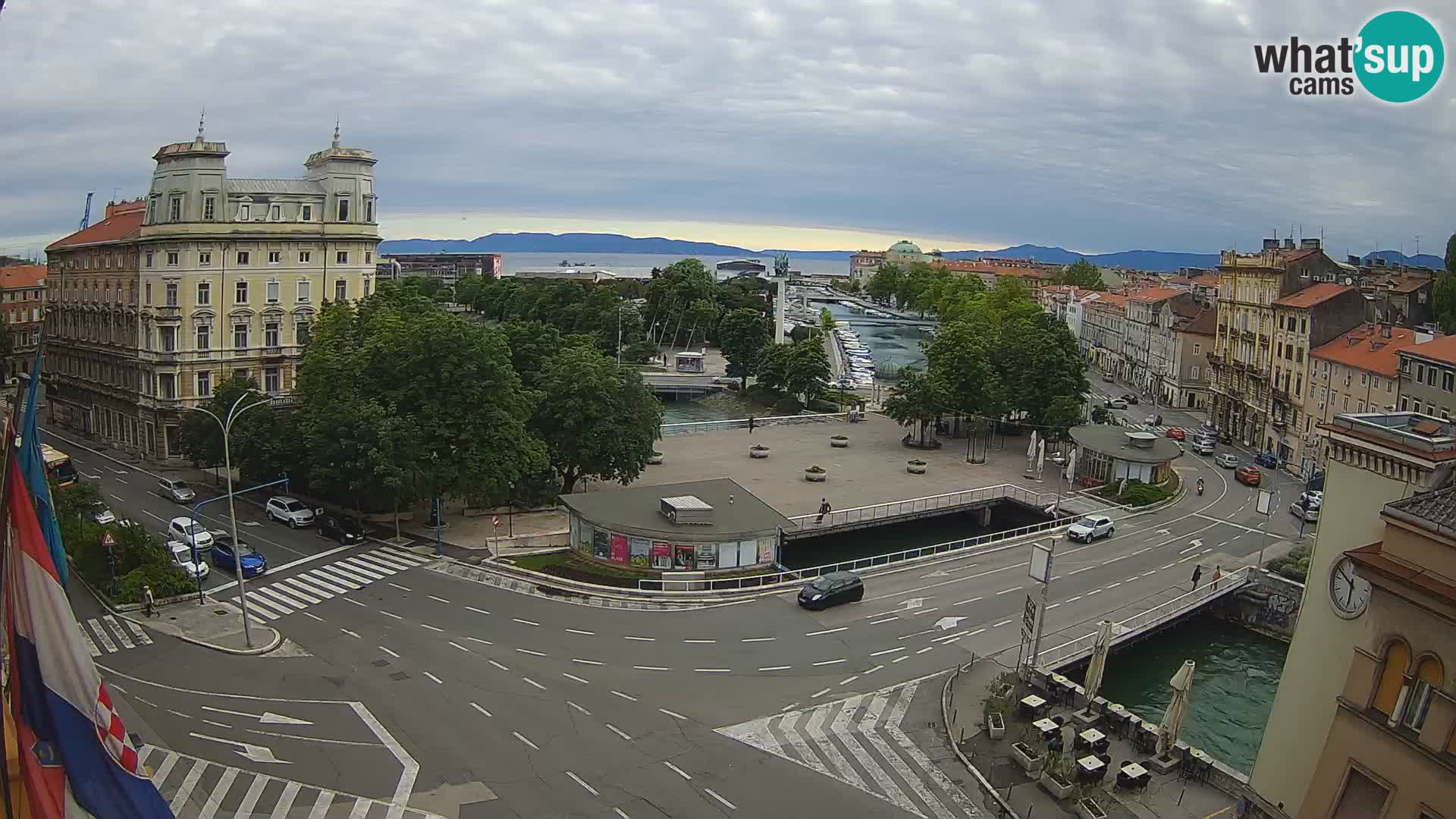 Rijeka –  Rječina, Fiumara and Tito square