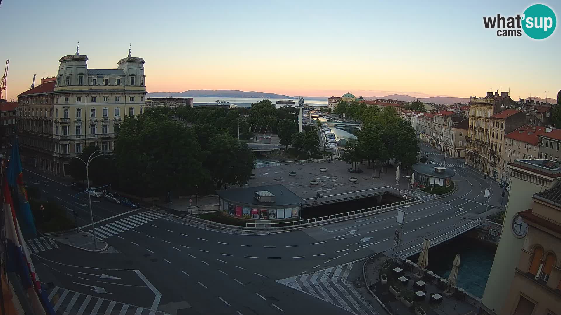 Rijeka –  Rječina, Fiumara and Tito square