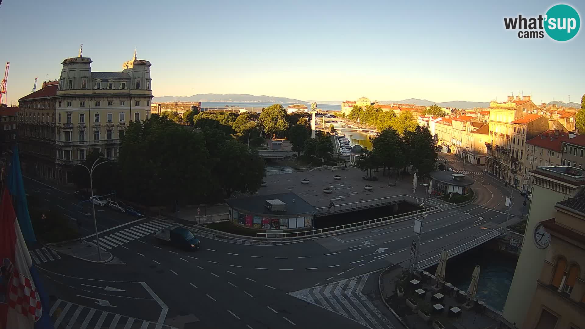 Rijeka – Titov trg in Fiumara