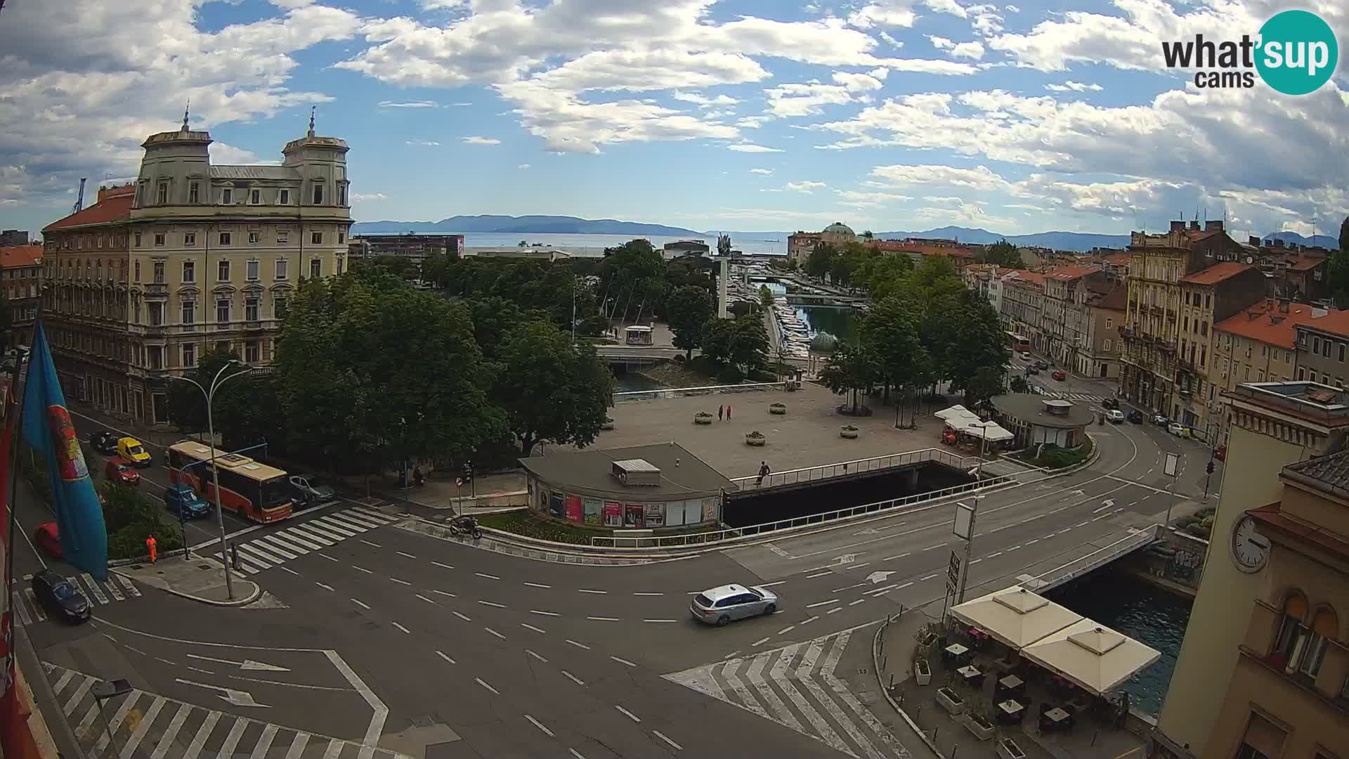 Fiume – Piazza Tito e Fiumara