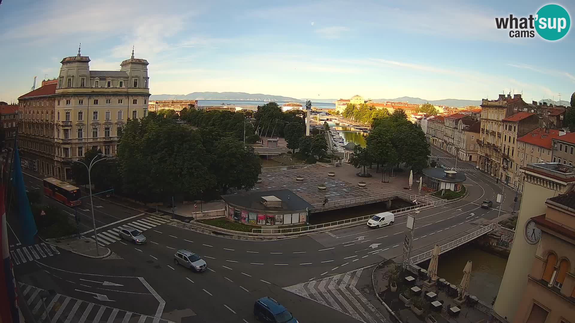 Fiume – Piazza Tito e Fiumara