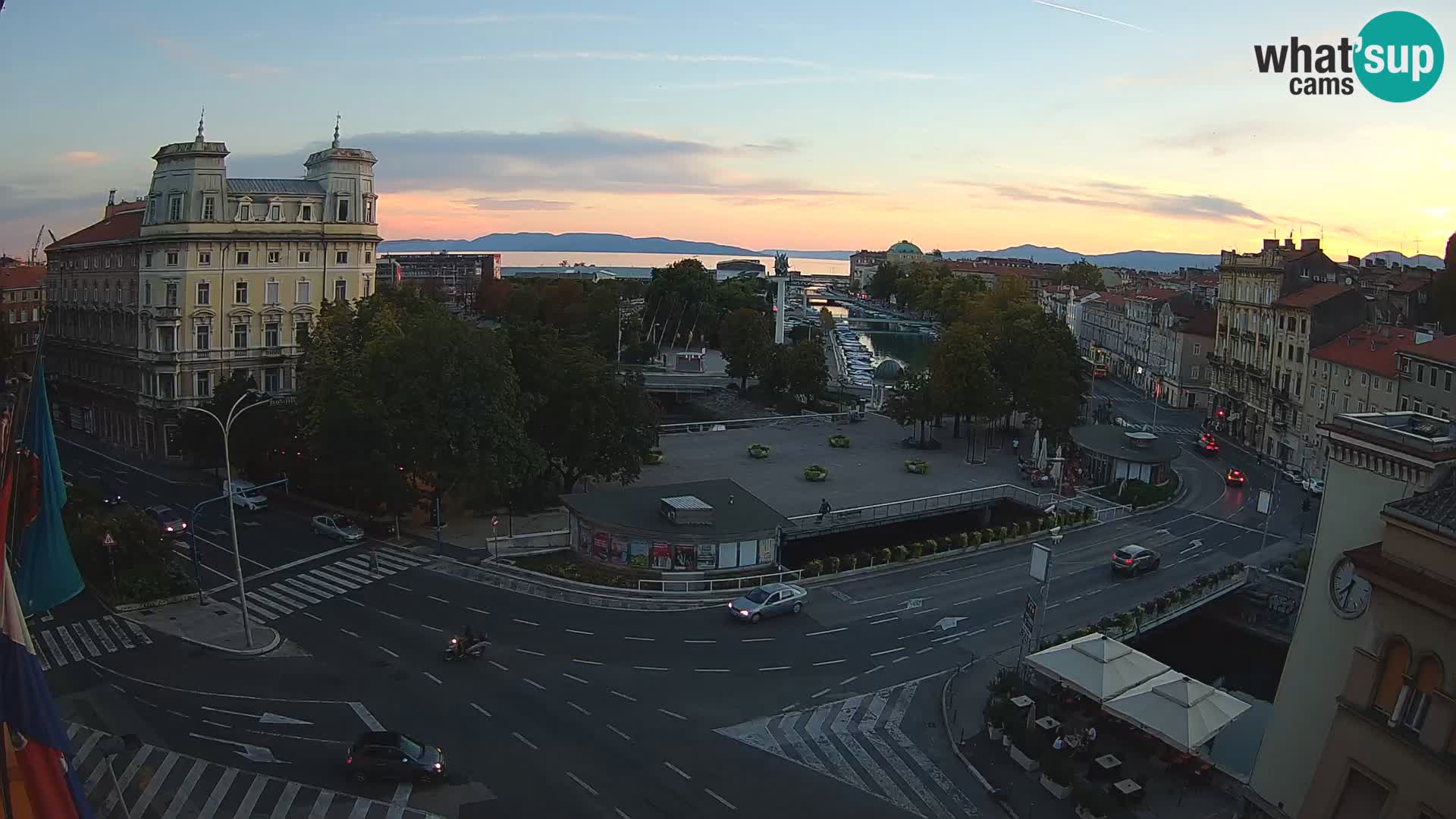 Rijeka – Titov trg in Fiumara