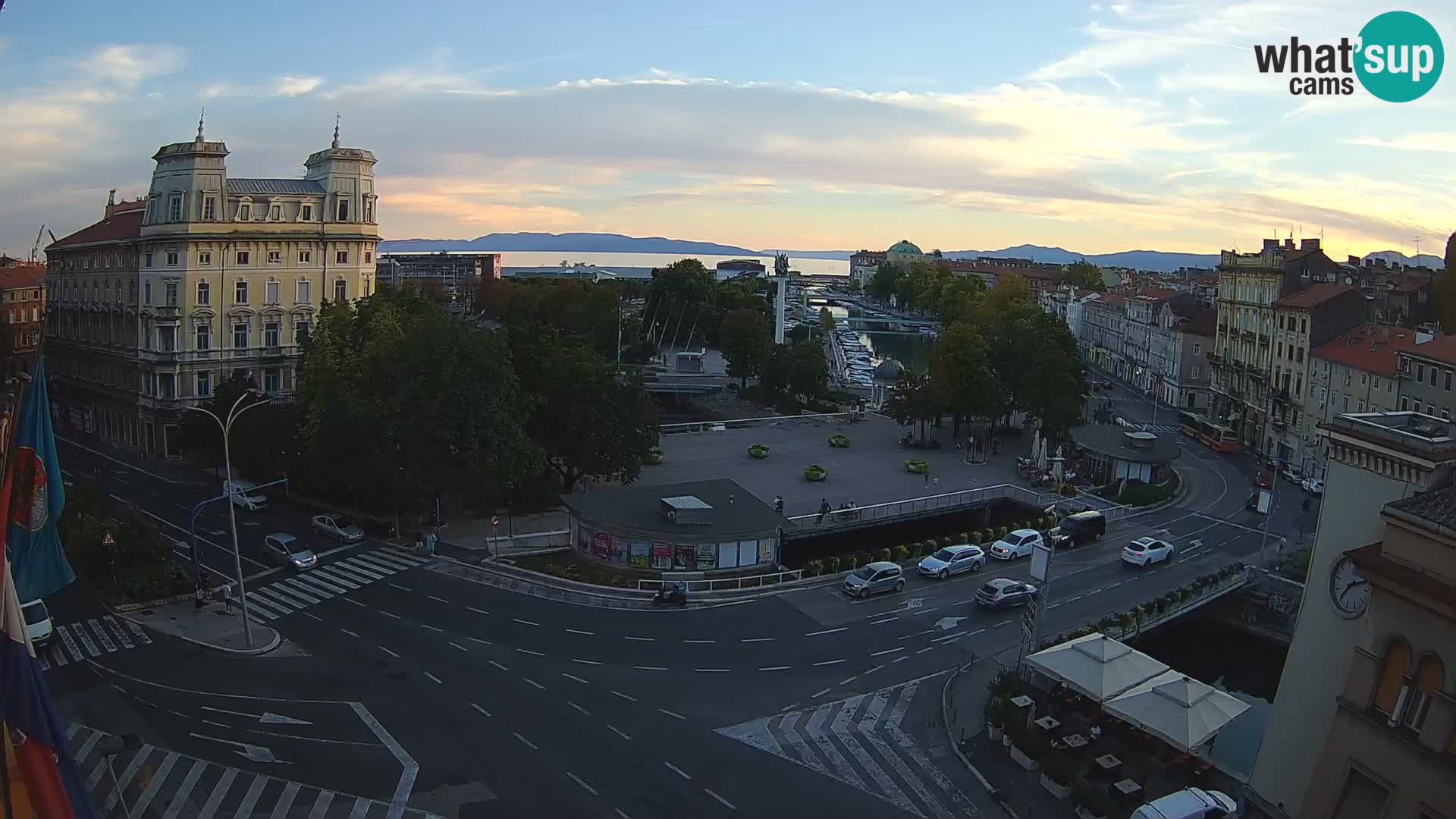 Rijeka –  Rječina, Fiumara and Tito square