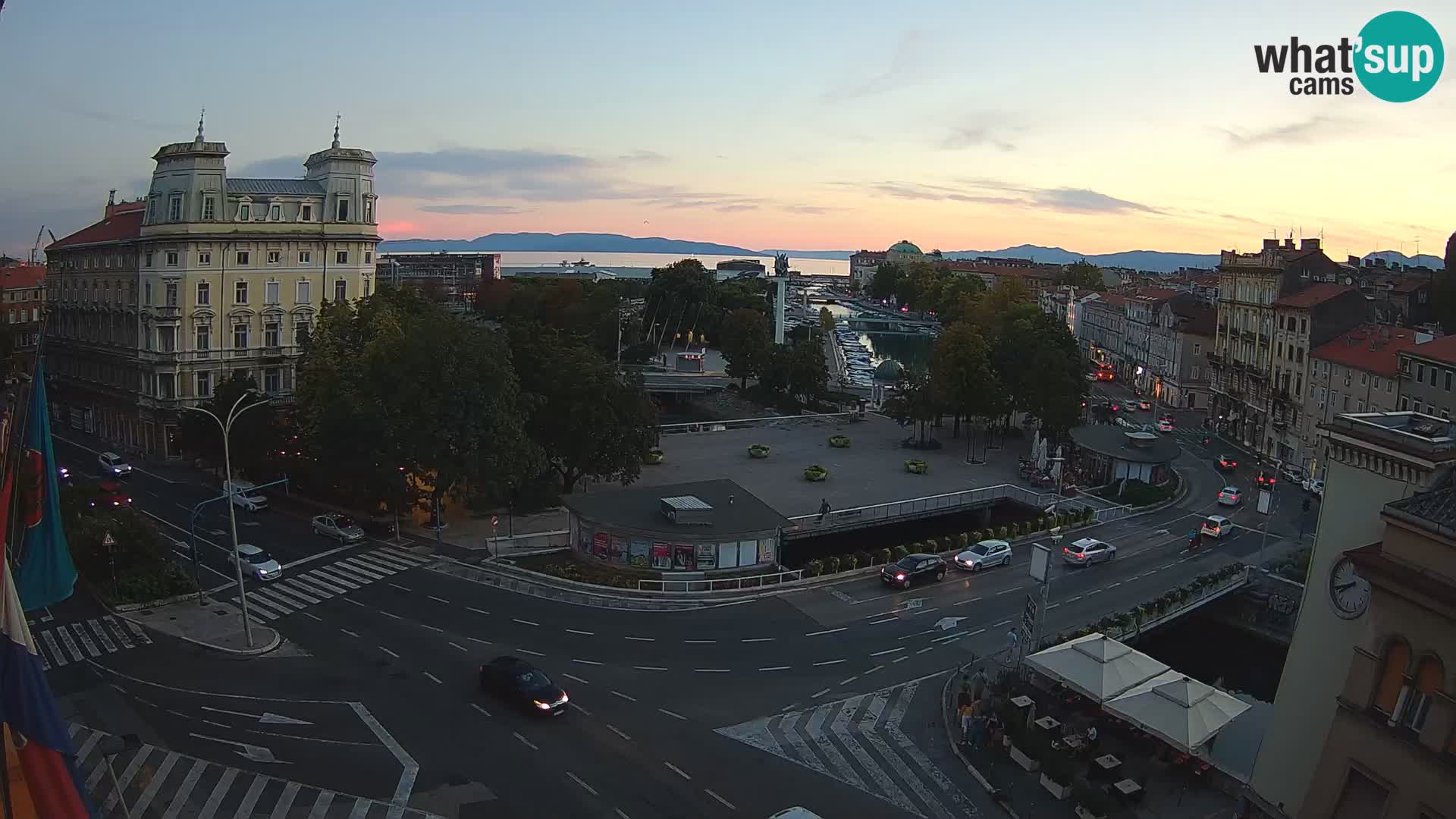 Rijeka –  Rječina, Fiumara and Tito square