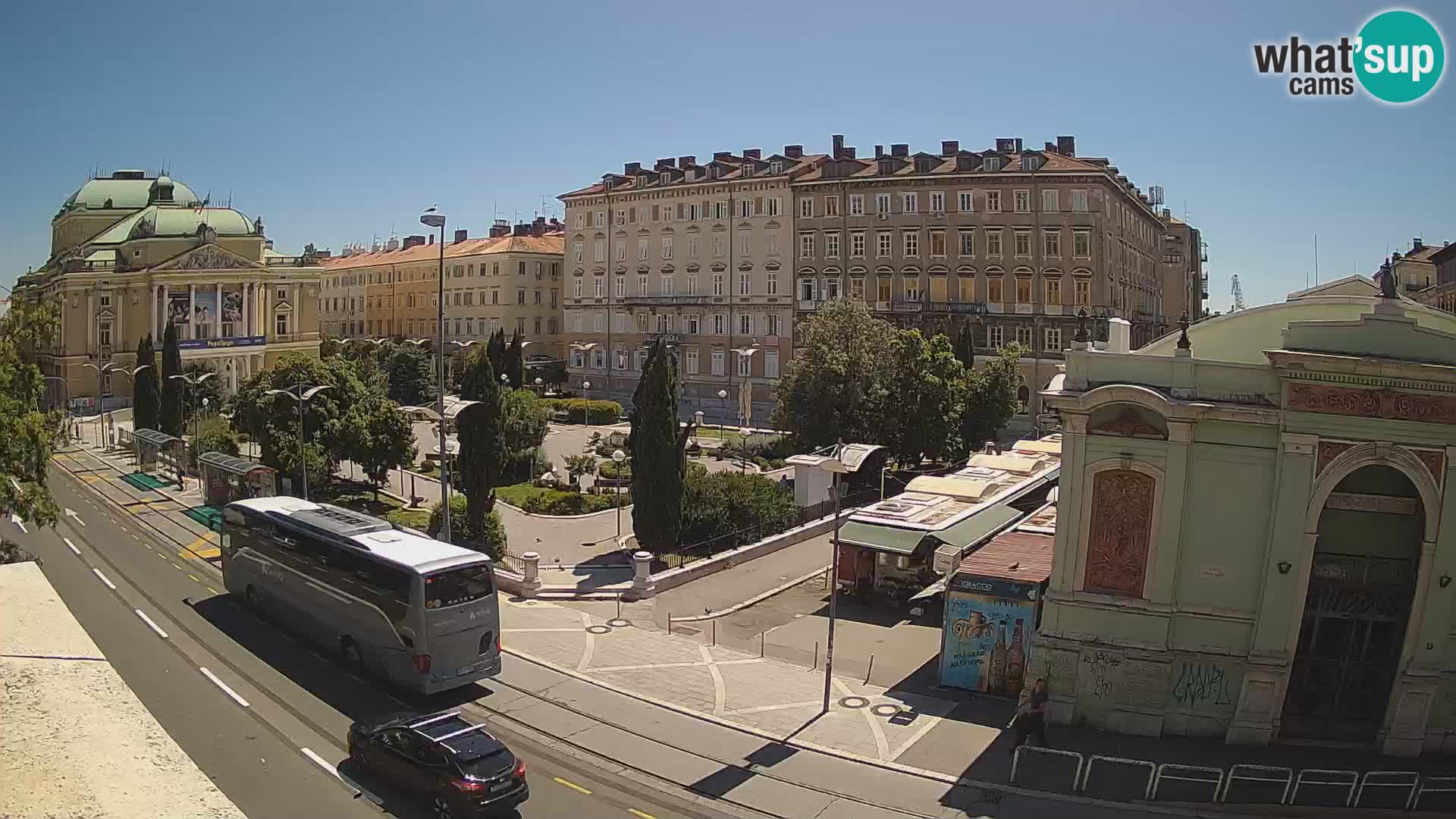 Reka – Park in Hrvaško narodno gledališče Ivana plemenitega Zajca