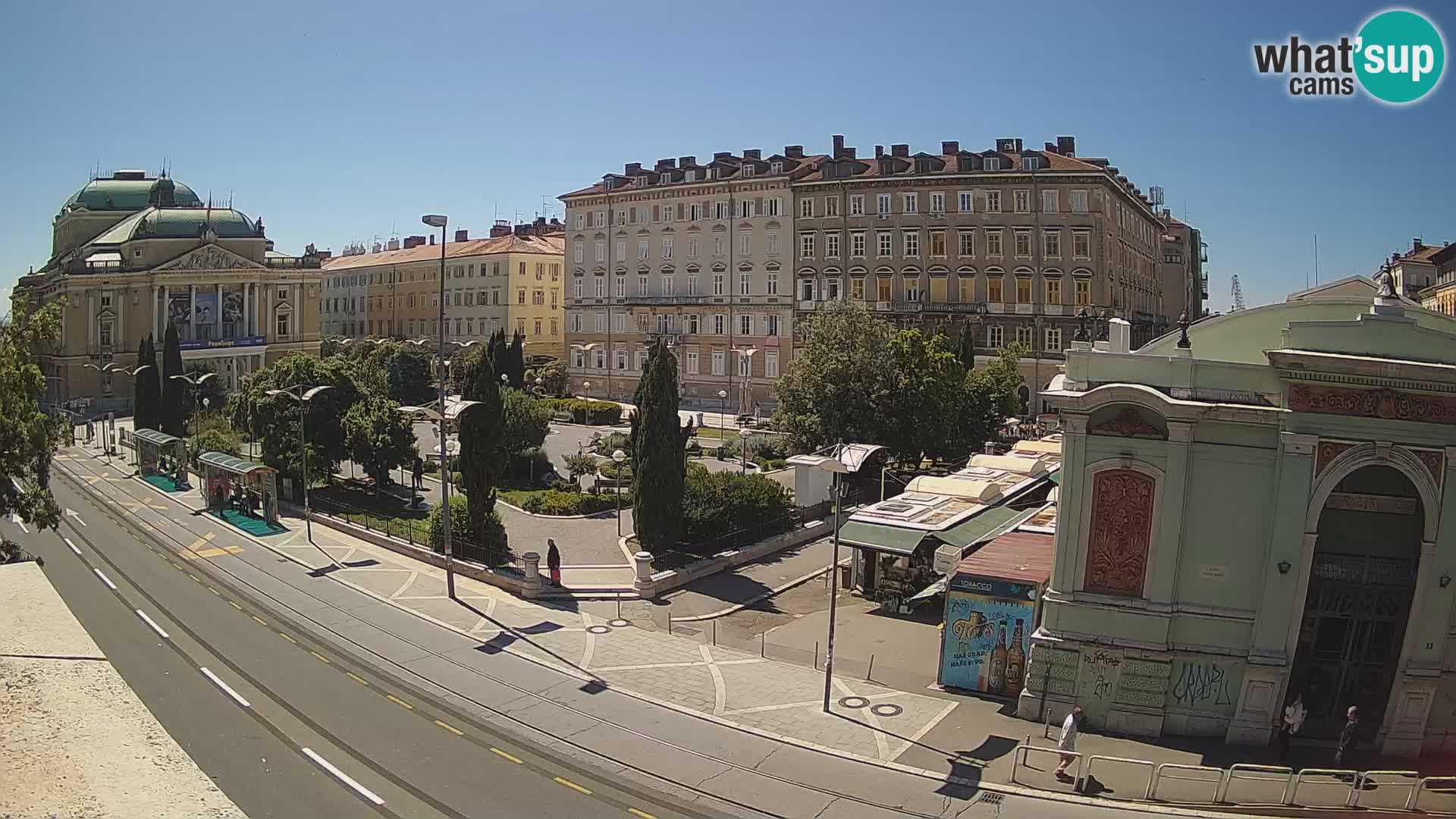 Reka – Park in Hrvaško narodno gledališče Ivana plemenitega Zajca