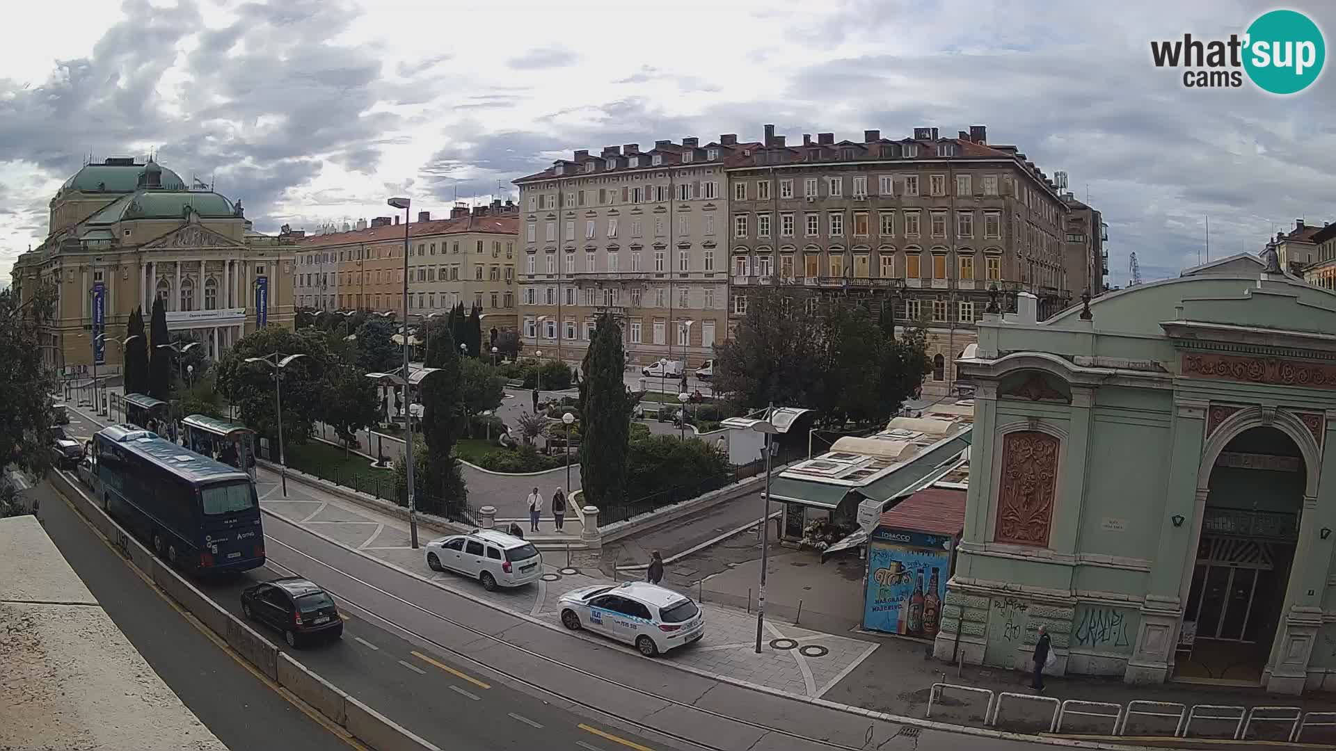 Reka – Park in Hrvaško narodno gledališče Ivana plemenitega Zajca