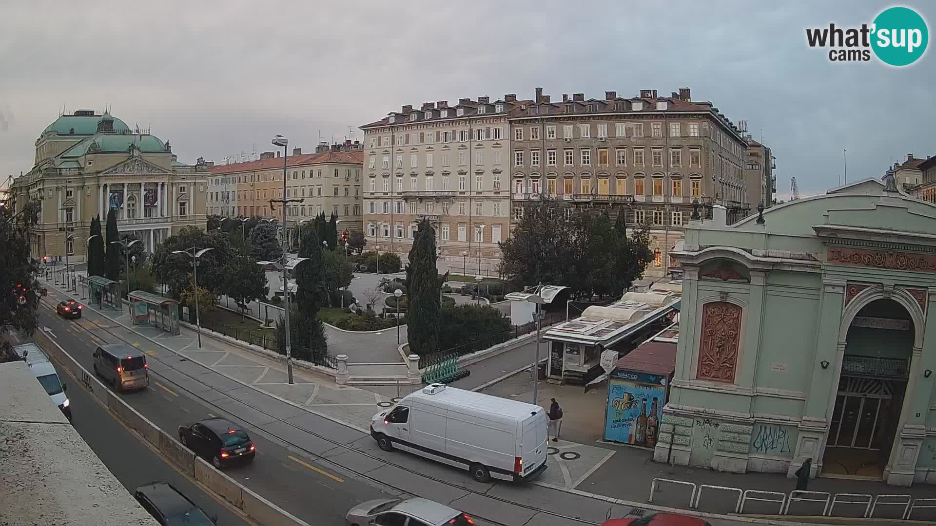 Reka – Park in Hrvaško narodno gledališče Ivana plemenitega Zajca