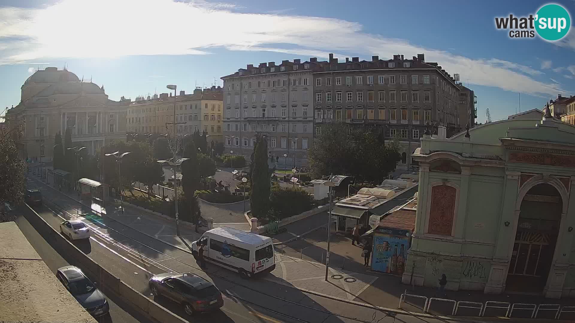 Reka – Park in Hrvaško narodno gledališče Ivana plemenitega Zajca