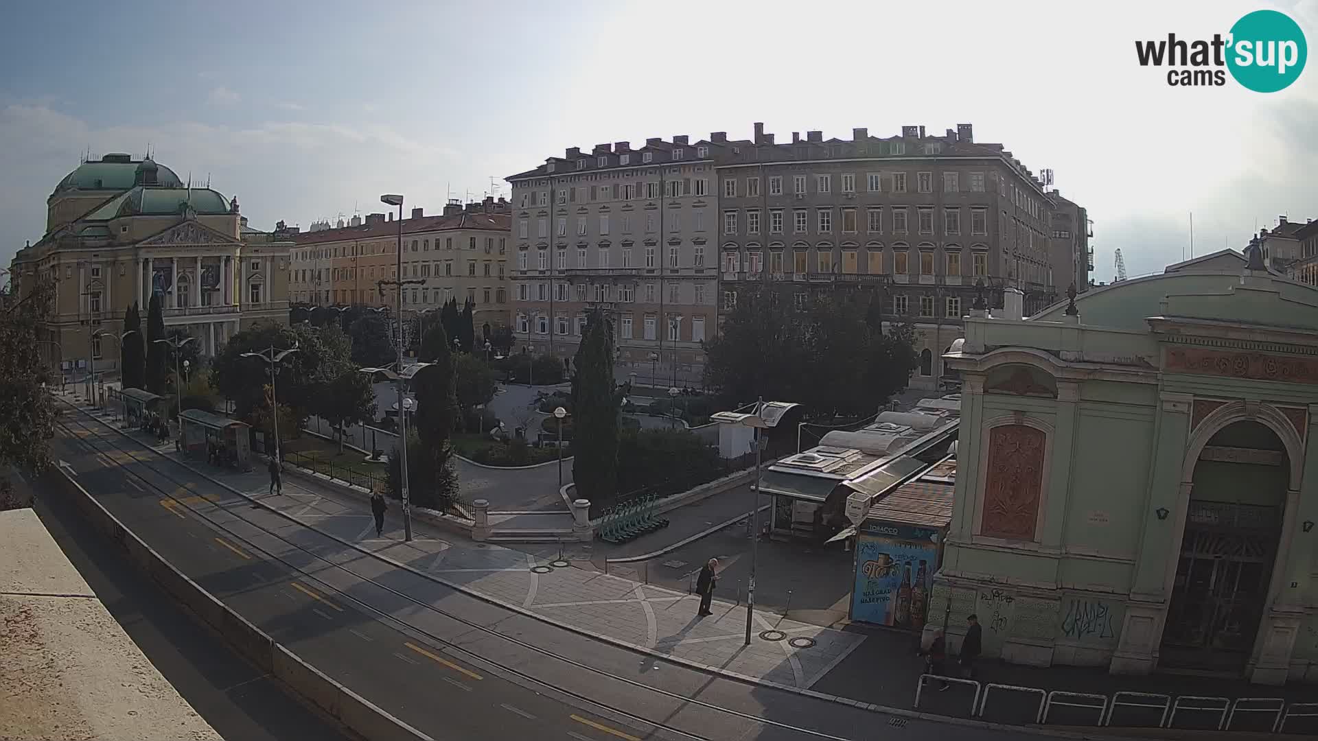 Reka – Park in Hrvaško narodno gledališče Ivana plemenitega Zajca