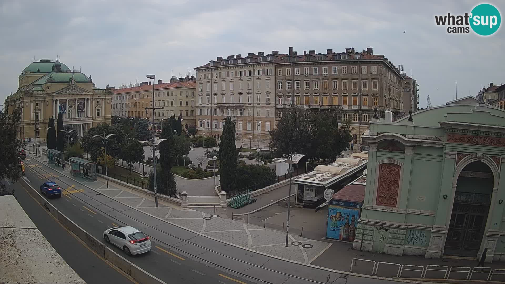 Reka – Park in Hrvaško narodno gledališče Ivana plemenitega Zajca