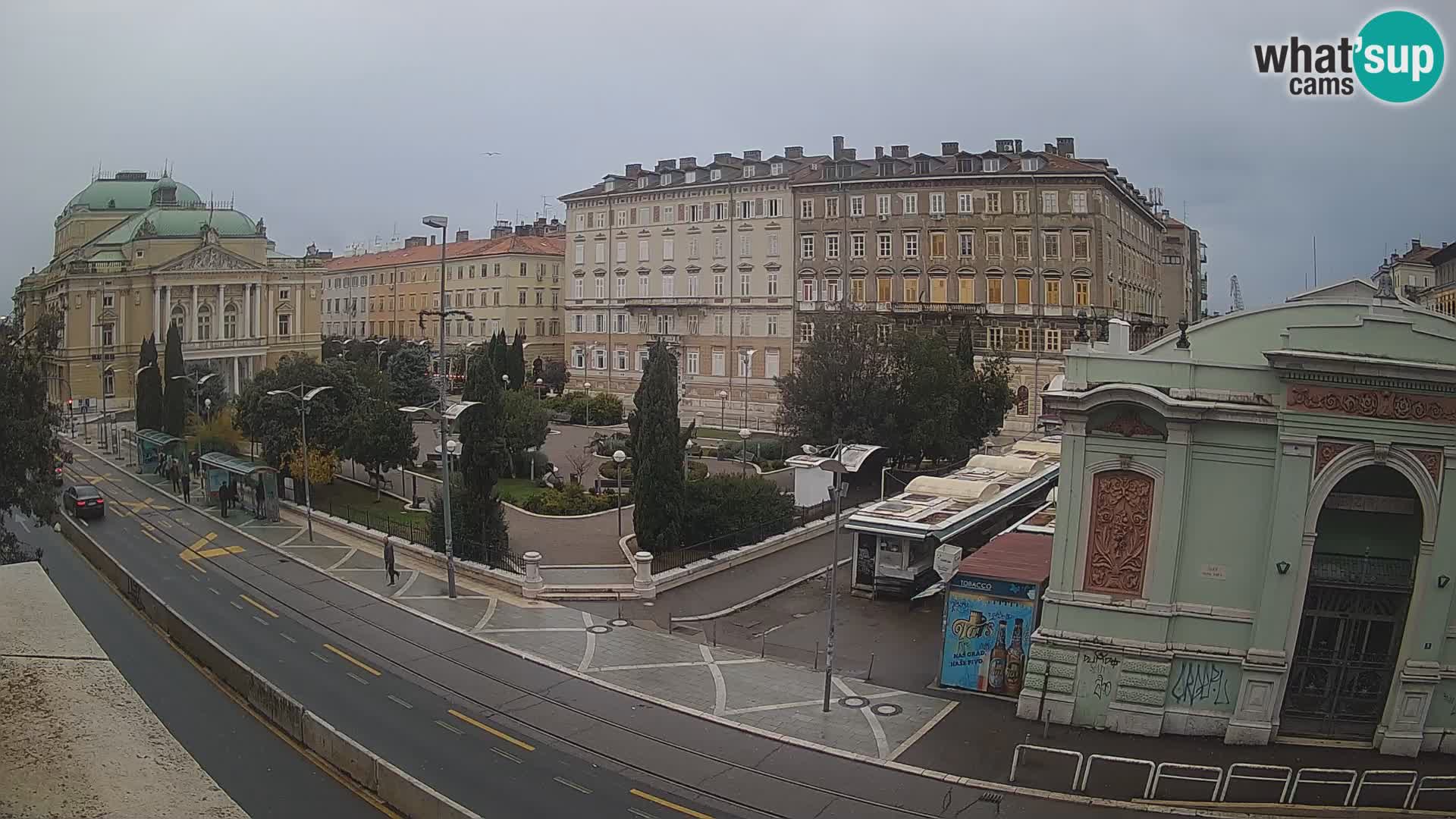 Reka – Park in Hrvaško narodno gledališče Ivana plemenitega Zajca