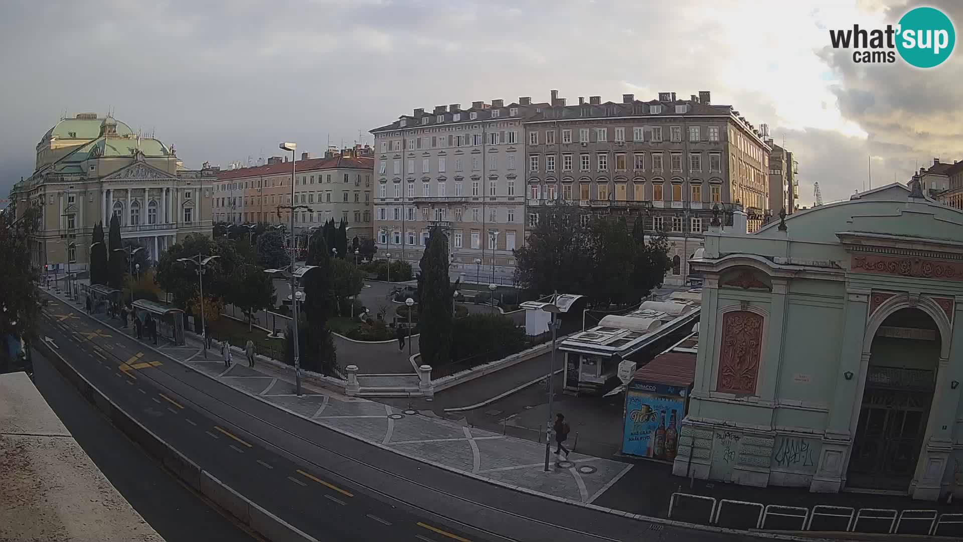 Reka – Park in Hrvaško narodno gledališče Ivana plemenitega Zajca