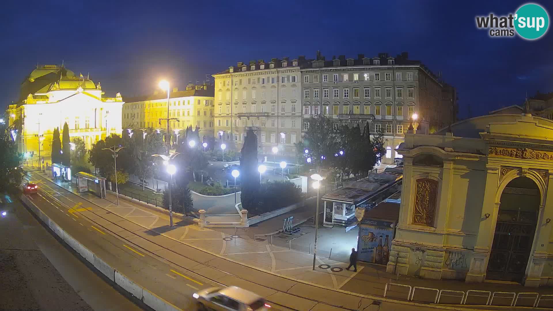 Reka – Park in Hrvaško narodno gledališče Ivana plemenitega Zajca