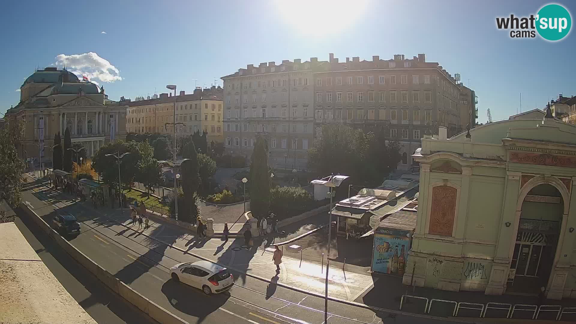 Reka – Park in Hrvaško narodno gledališče Ivana plemenitega Zajca