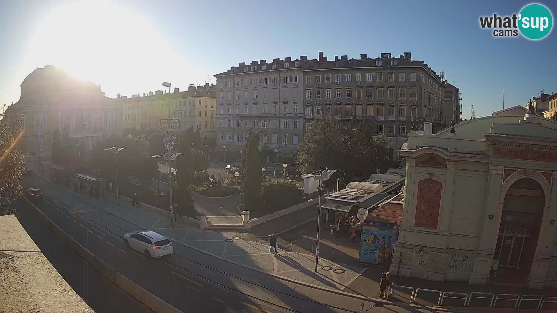 Reka – Park in Hrvaško narodno gledališče Ivana plemenitega Zajca