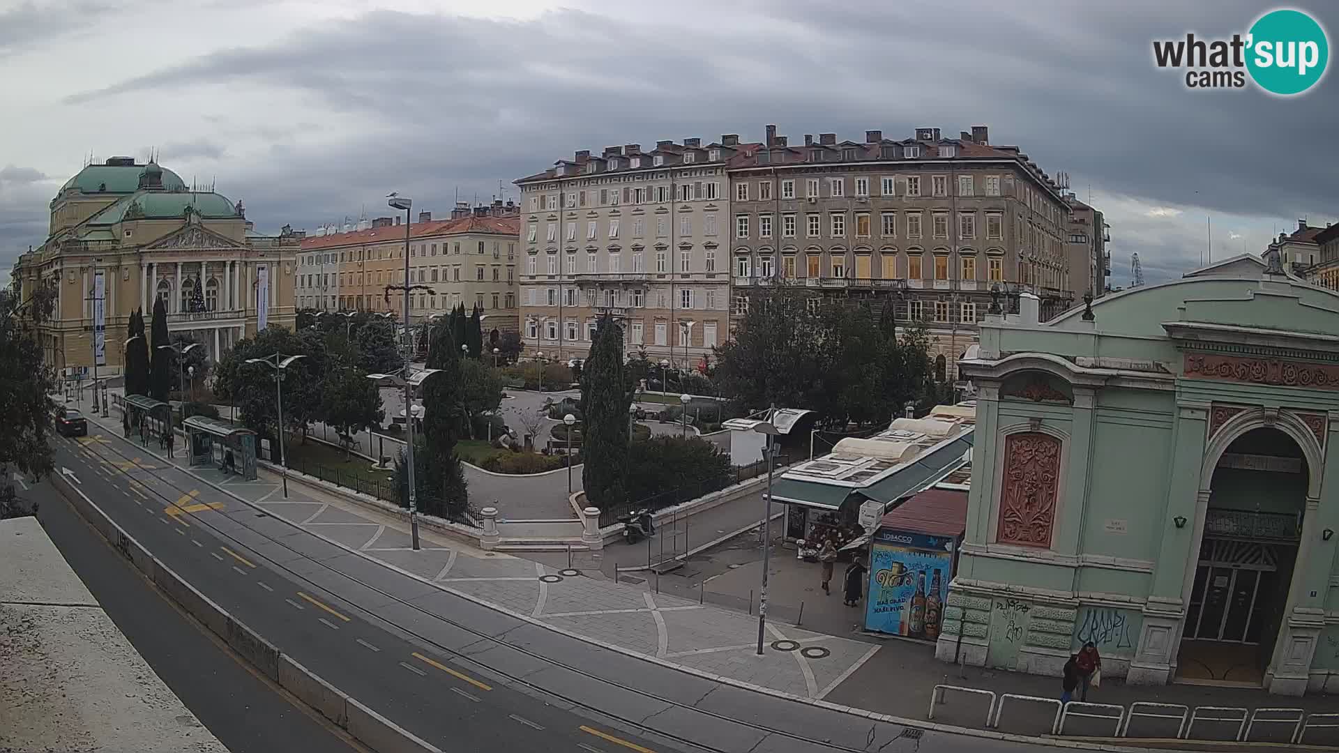 Reka – Park in Hrvaško narodno gledališče Ivana plemenitega Zajca