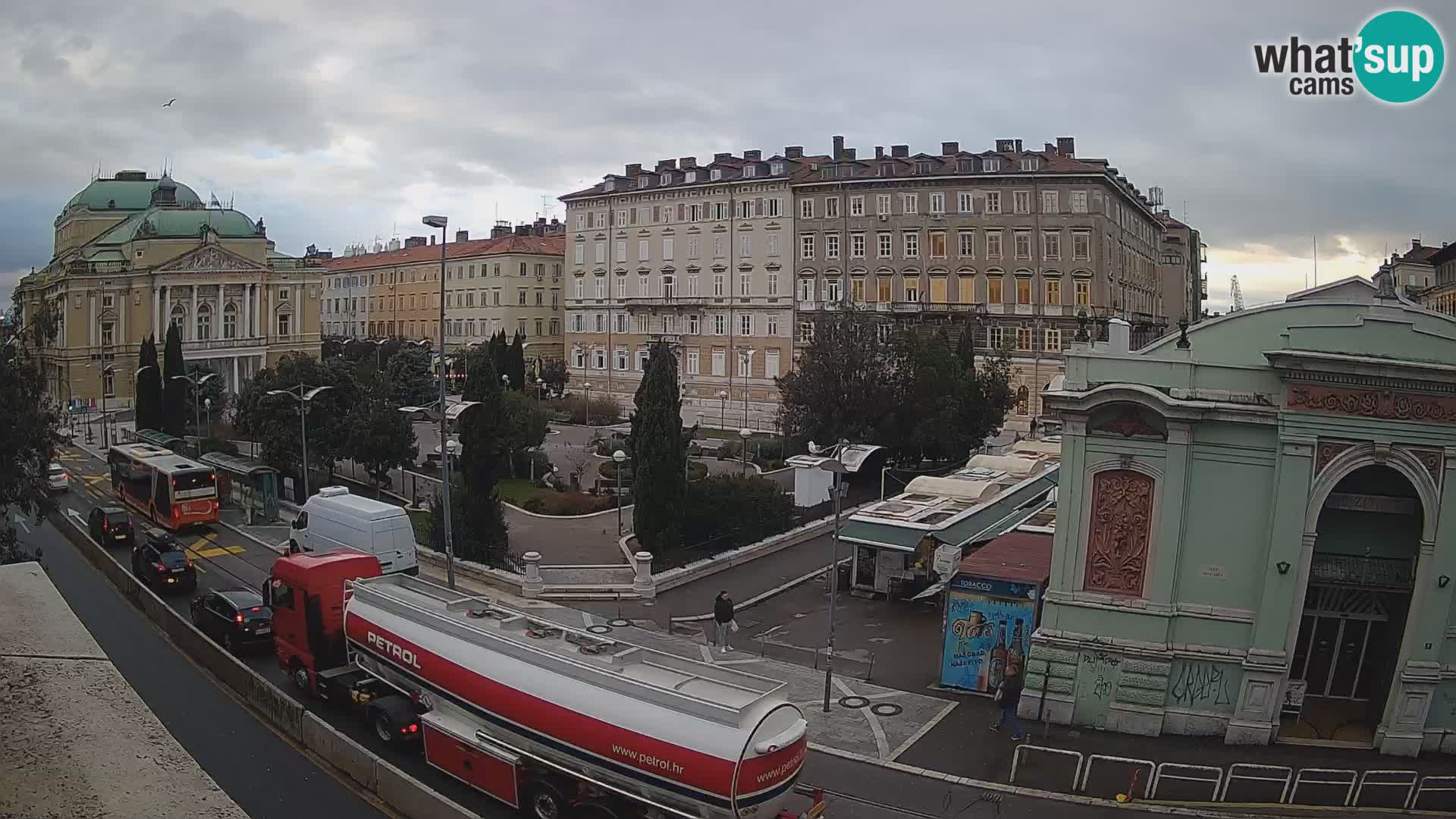 Reka – Park in Hrvaško narodno gledališče Ivana plemenitega Zajca