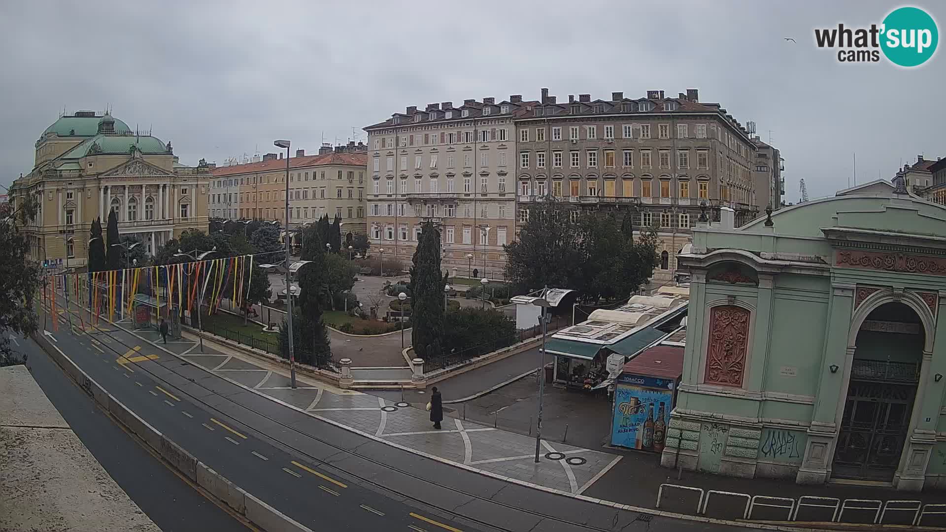 Reka – Park in Hrvaško narodno gledališče Ivana plemenitega Zajca