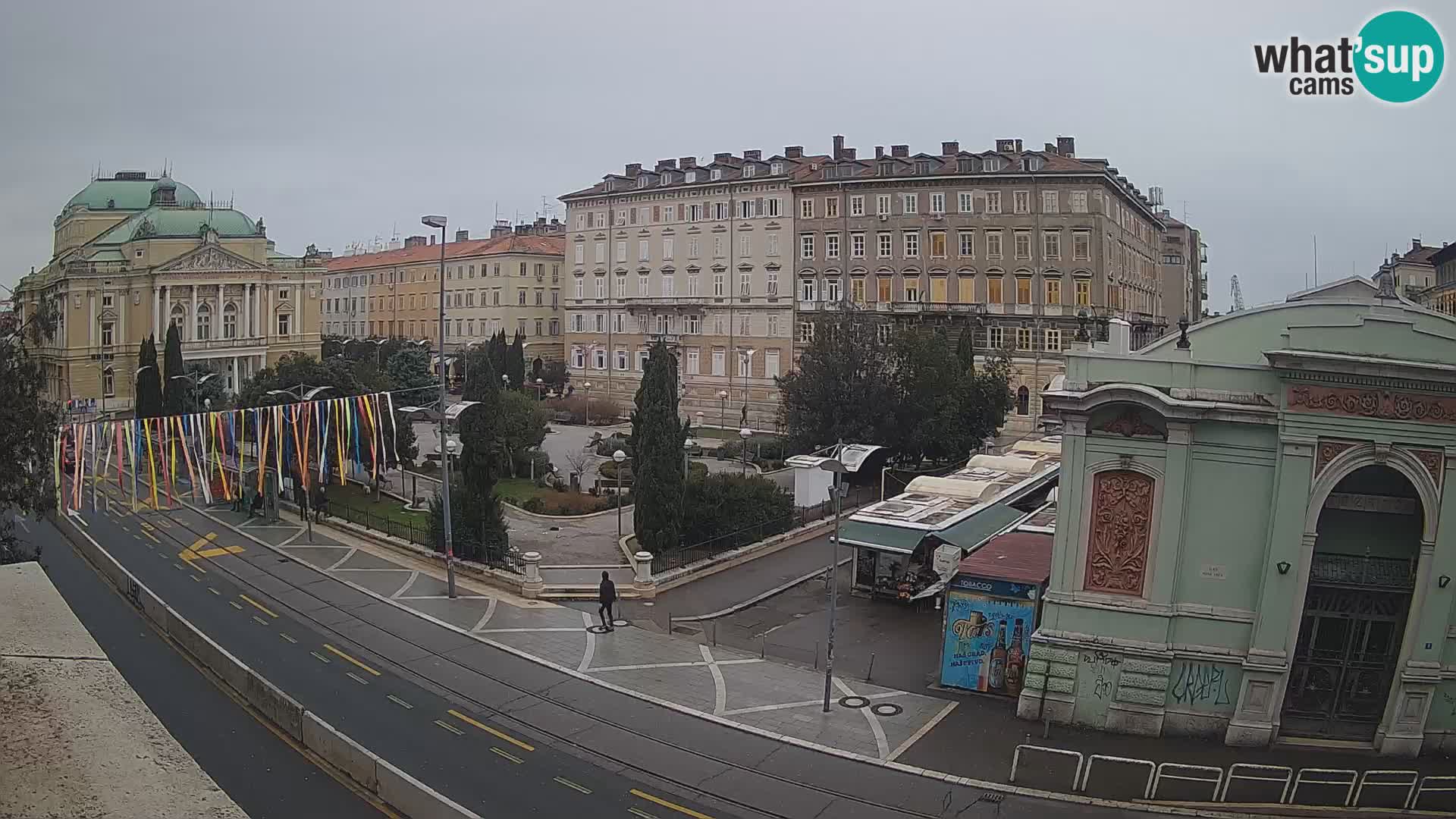 Reka – Park in Hrvaško narodno gledališče Ivana plemenitega Zajca