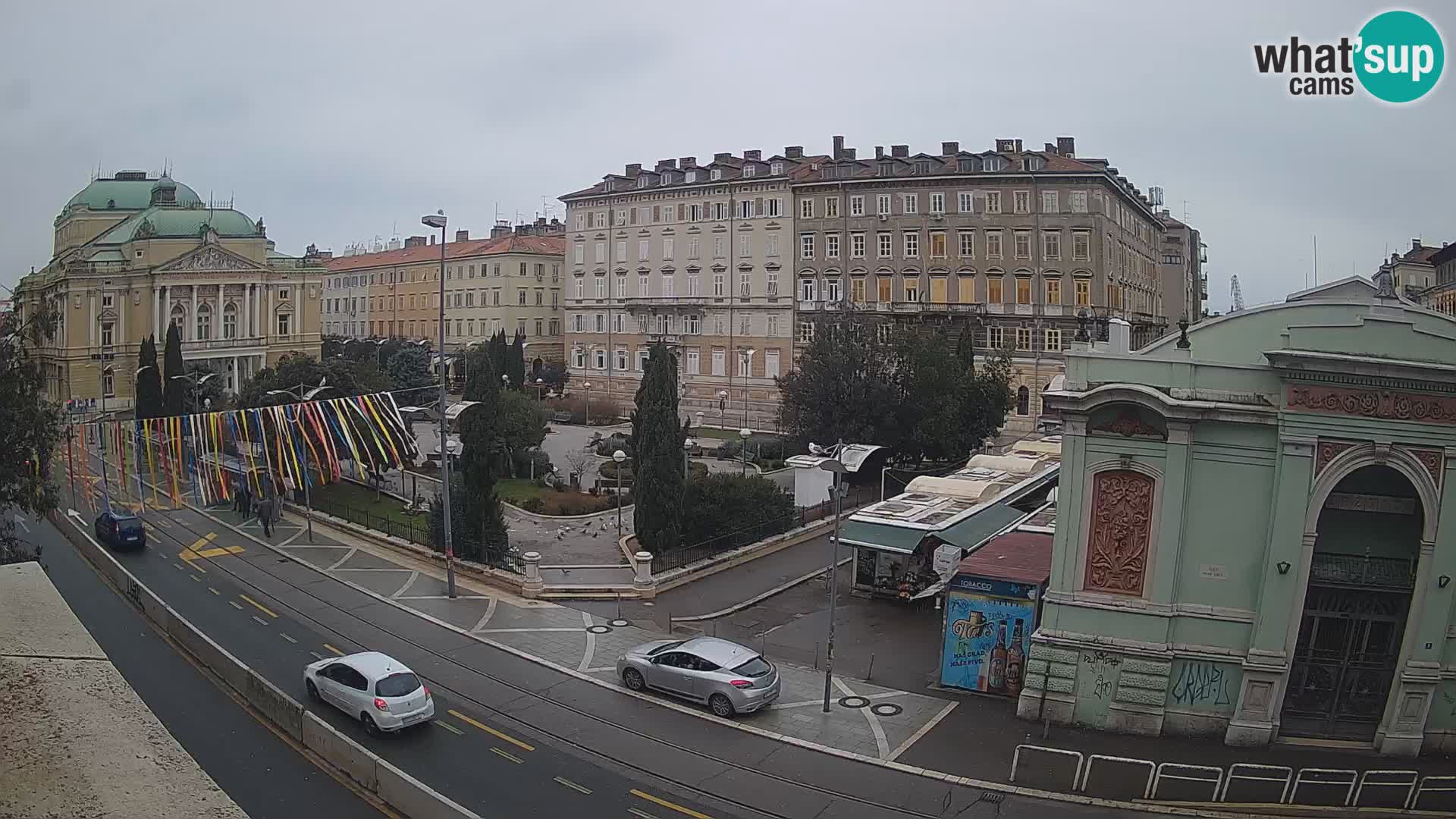 Reka – Park in Hrvaško narodno gledališče Ivana plemenitega Zajca