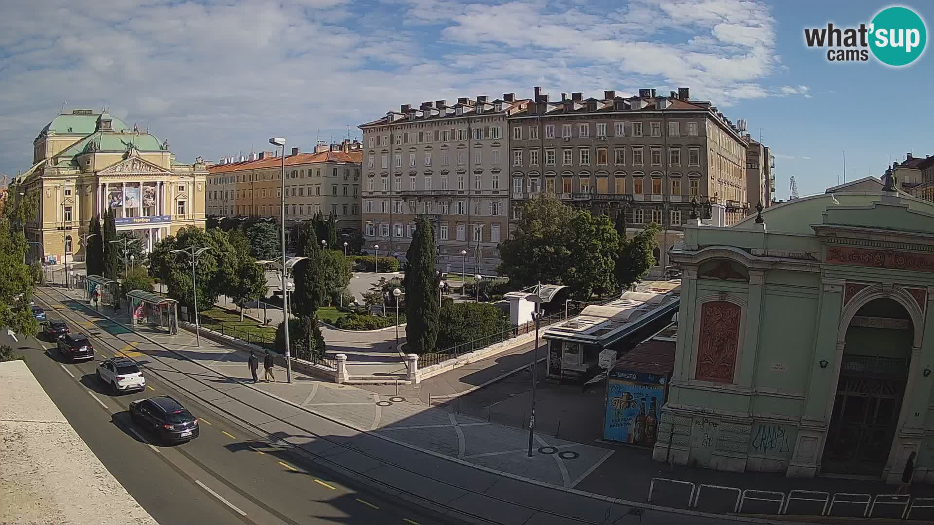Reka – Park in Hrvaško narodno gledališče Ivana plemenitega Zajca