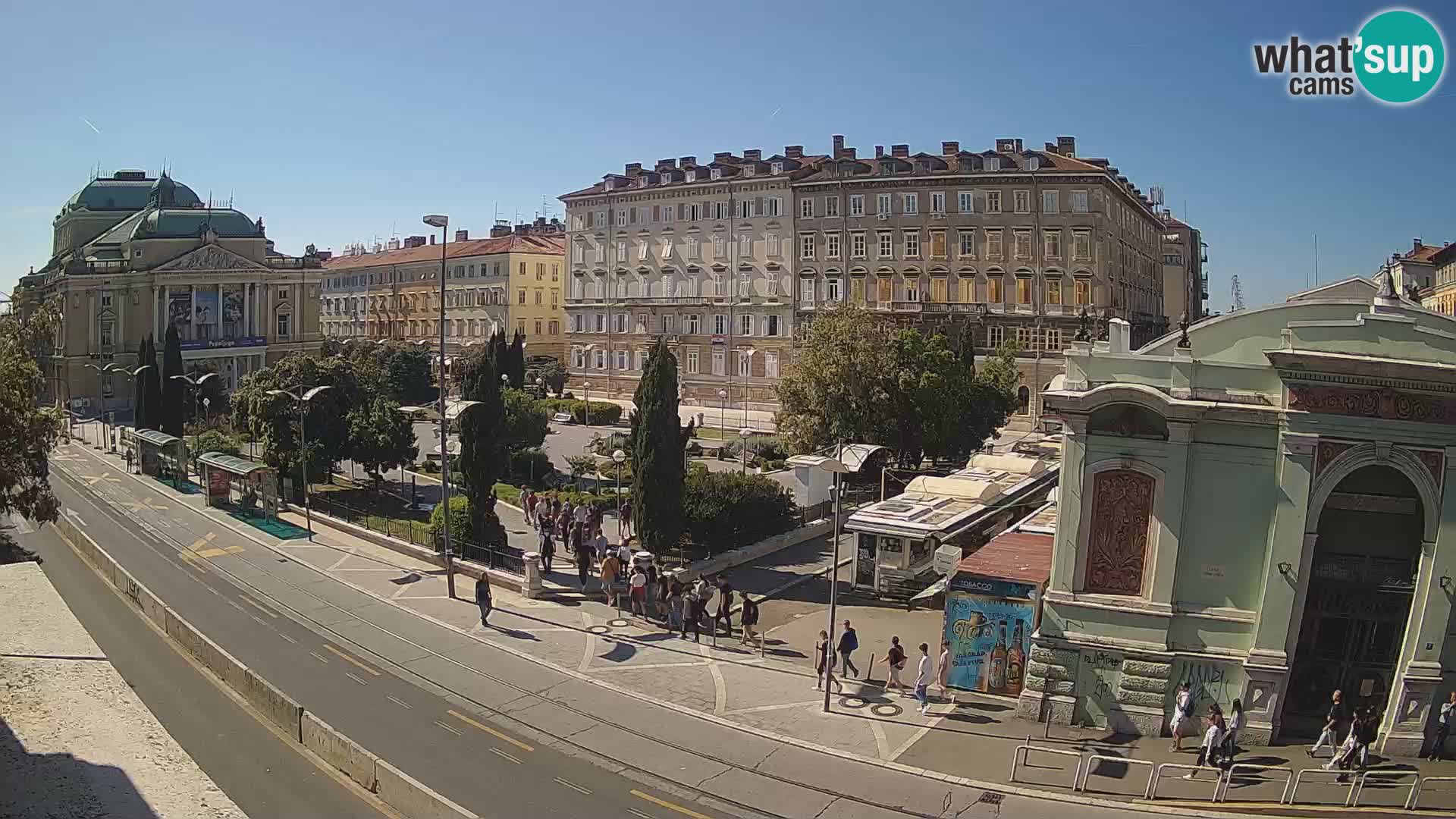 Reka – Park in Hrvaško narodno gledališče Ivana plemenitega Zajca